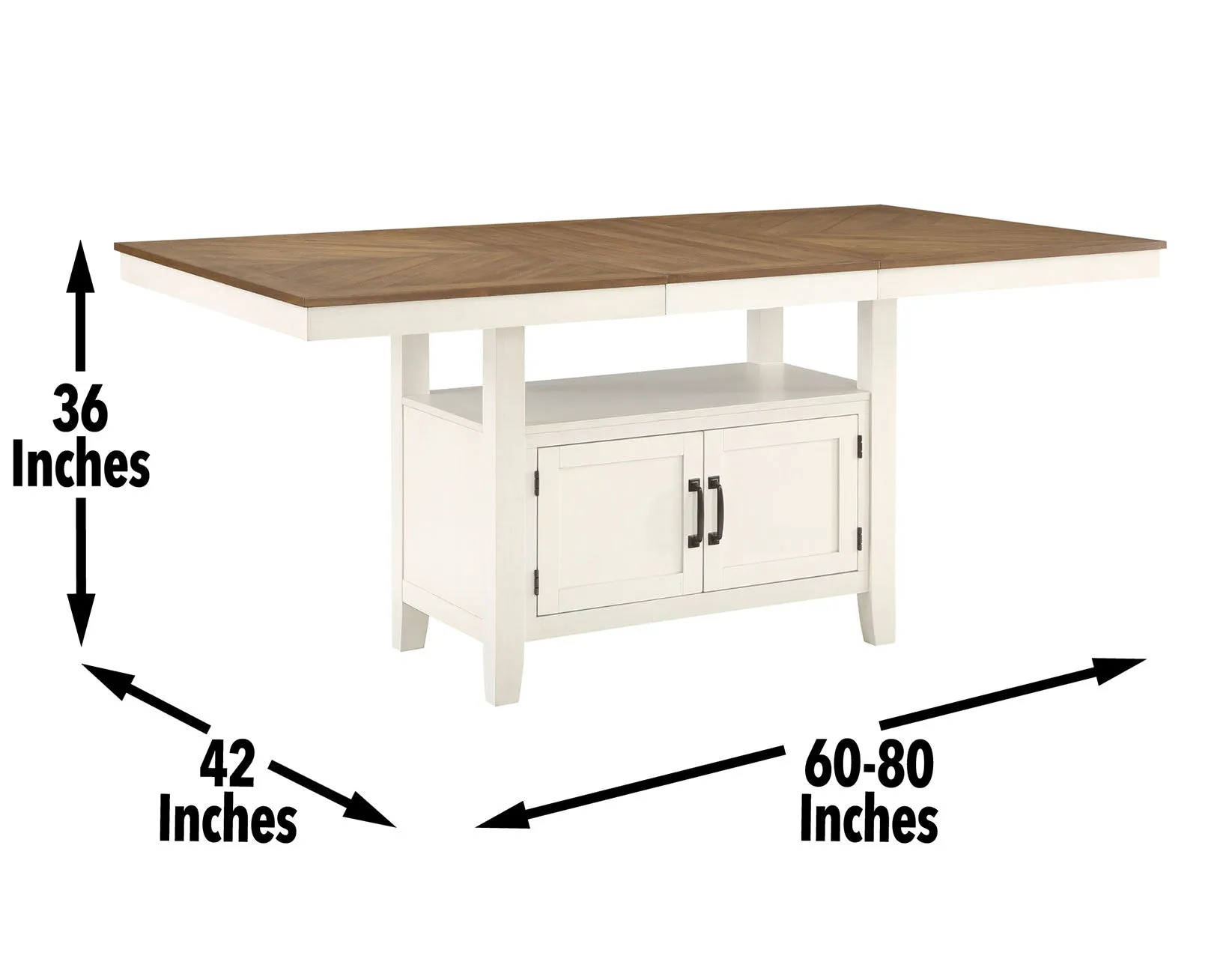 Hyland Two-tone Counter Height Dining Set - Image 30