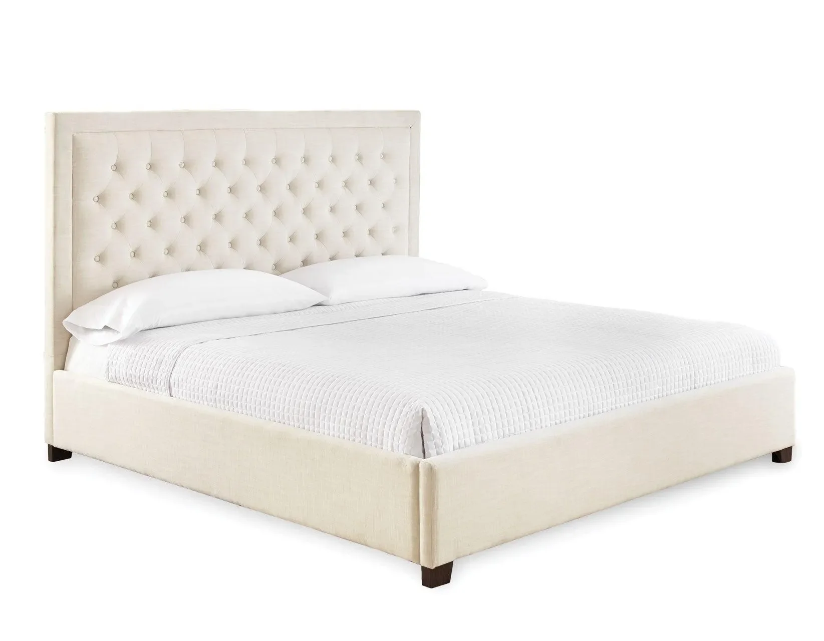 Isadora King Bed, White - Image 3