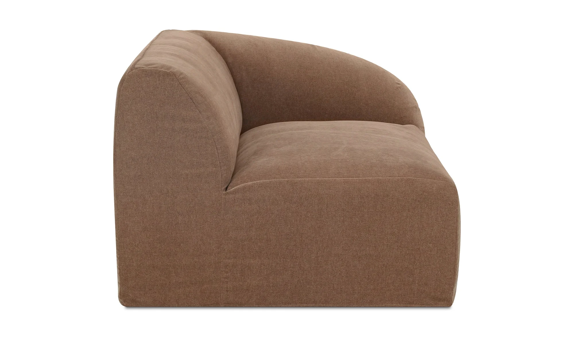 Isla Right Arm Facing Chair Mocha - Image 3