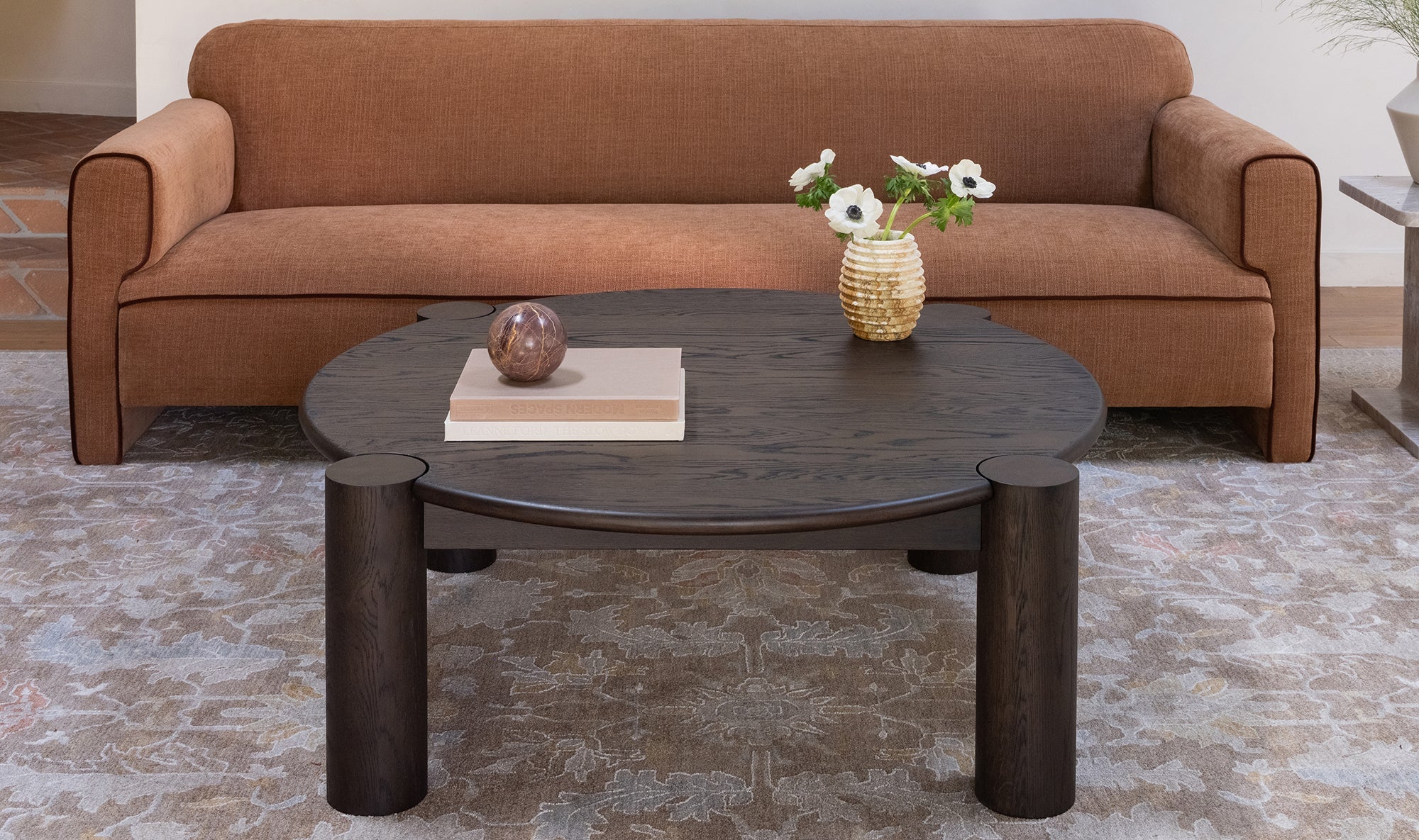 Jack Coffee Table Brushed Dark Brown - Image 2