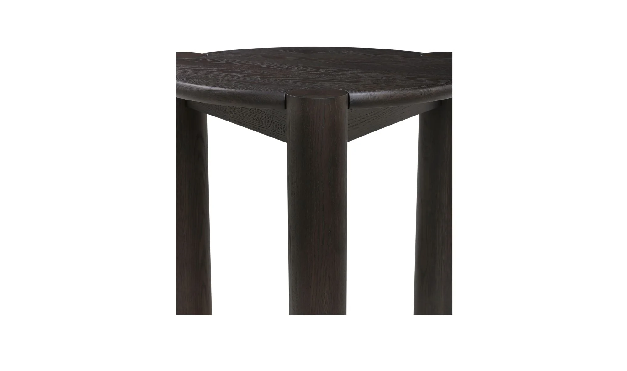 Jack Side Table Brushed Dark Brown - Image 6
