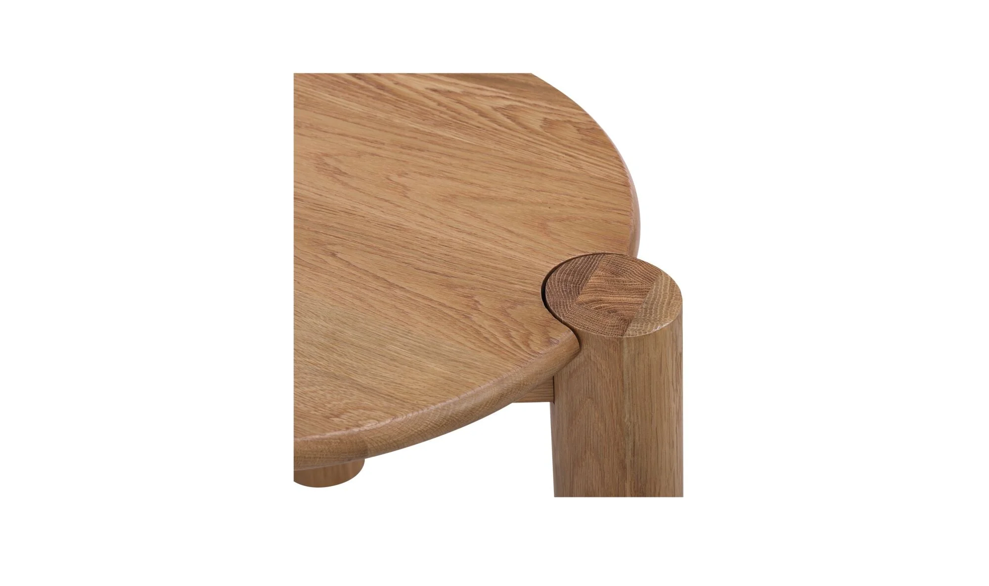 Jack Side Table Brushed Natural Oak - Image 6