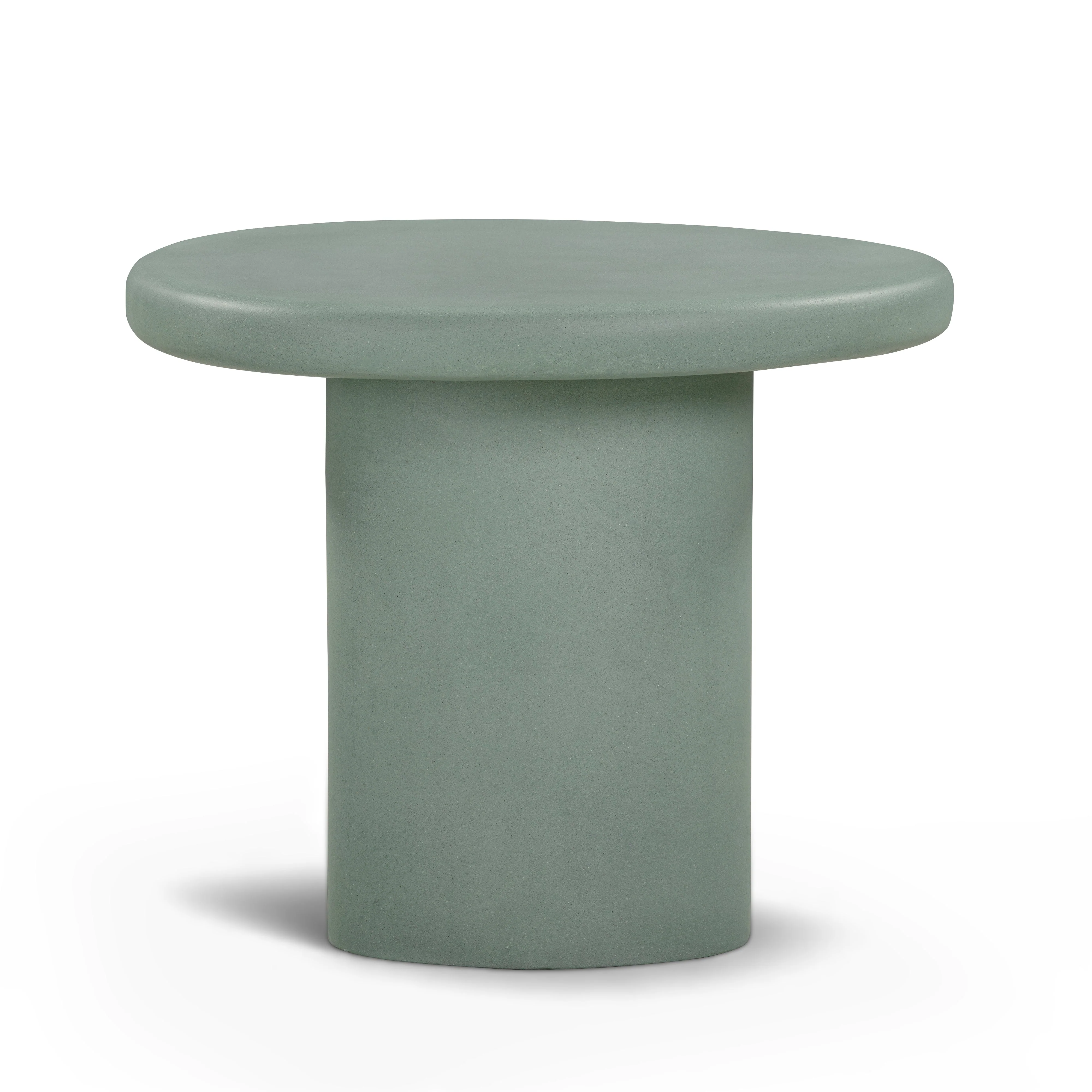 Jade Concrete Indoor/Outdoor Side Table - Image 2