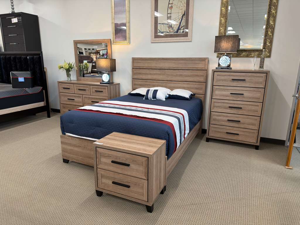 Jameson Natural Panel Bedroom Set - Image 9