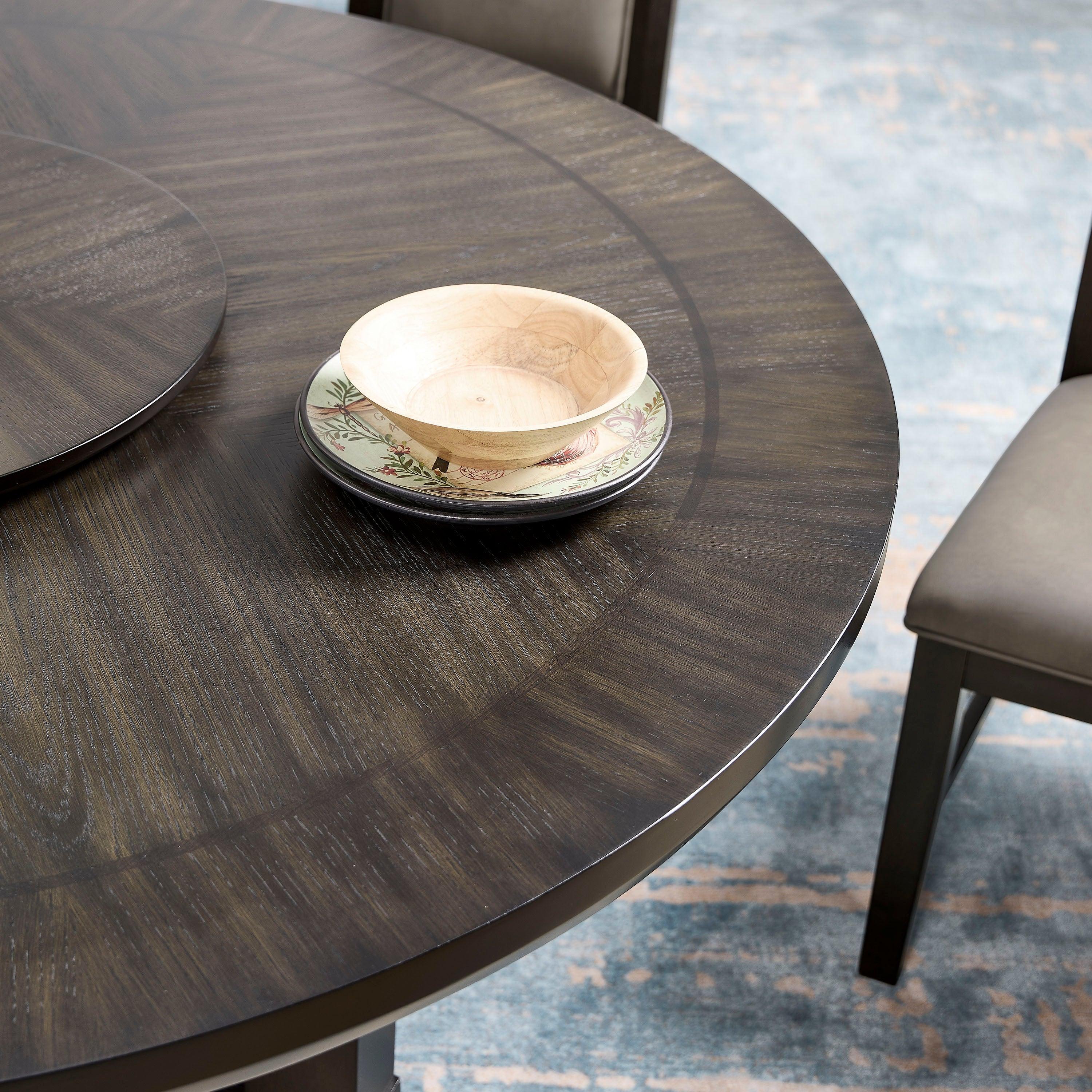 Jeffries Expresso Round Dining Set - Image 6
