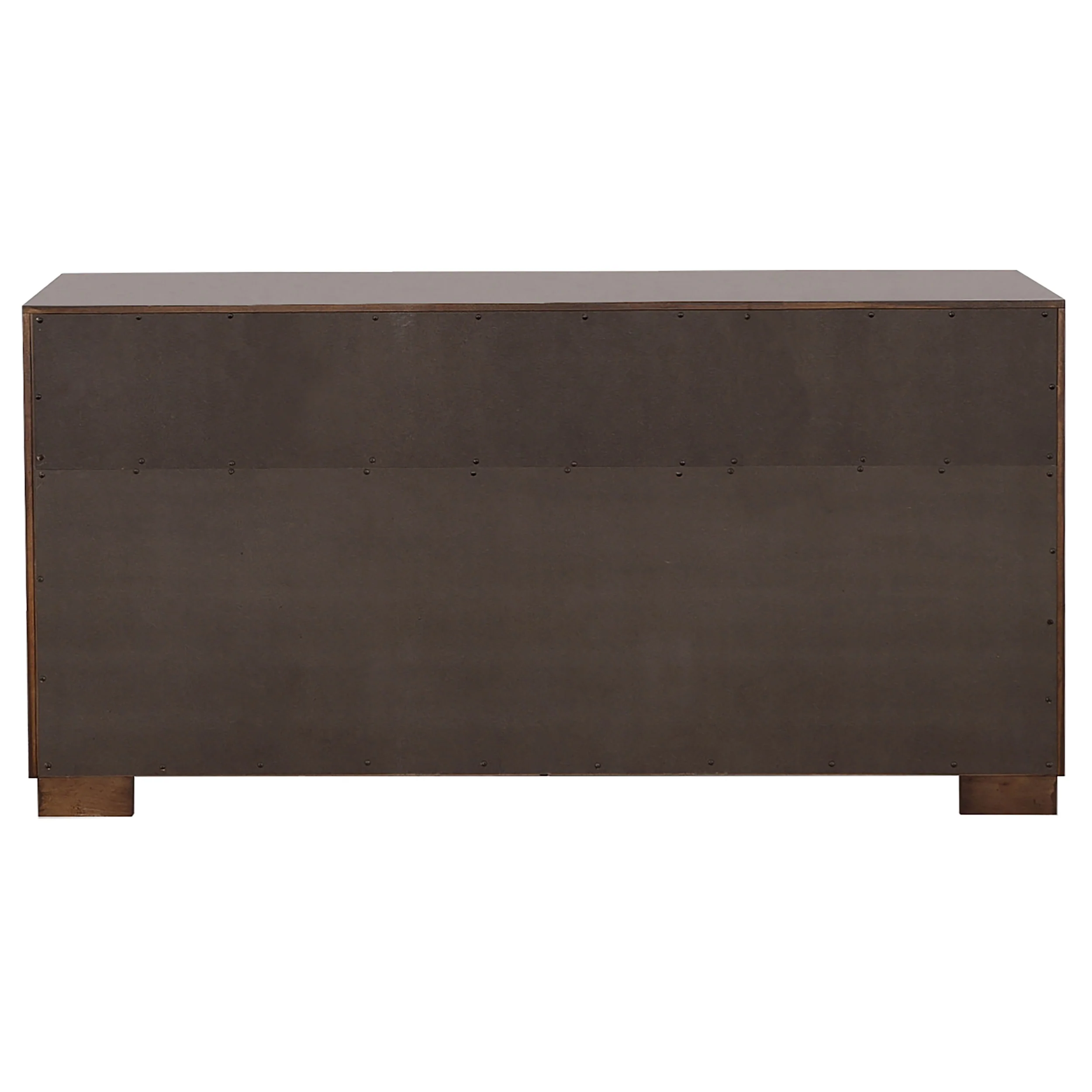 Jessica Cappuccino 4-Piece Queen Bedroom Set with Bookcase Headboard - Image 9