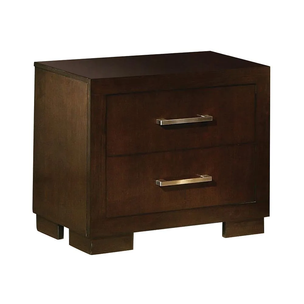Jessica Cappuccino Nightstand Panels (Set of 2) - Image 3