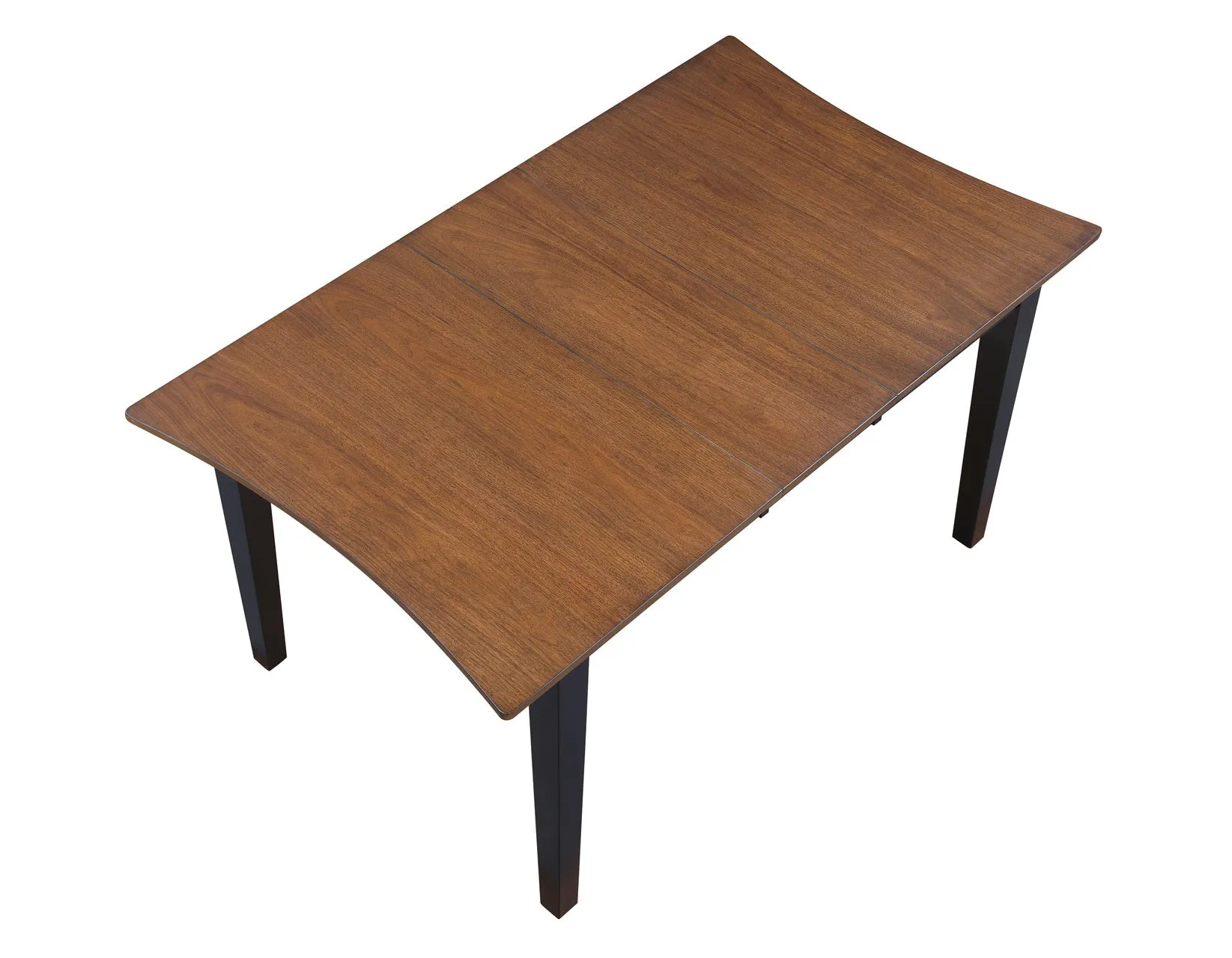 Joplin Walnut/Ebony Dining Table with 12″ Leaf - Image 9