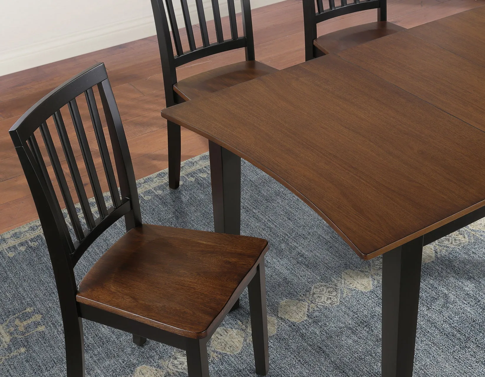Joplin Walnut/Ebony Solid Wood Dining Chair, Set of 2 - Image 10