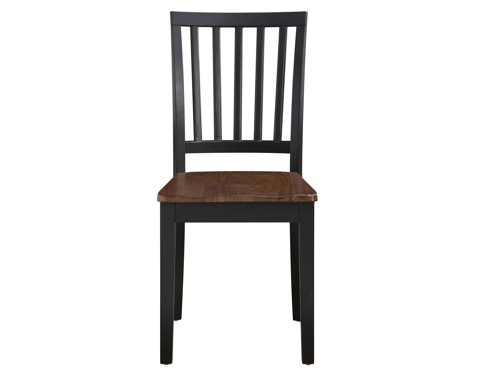Joplin Walnut/Ebony Solid Wood Dining Chair, Set of 2 - Image 3