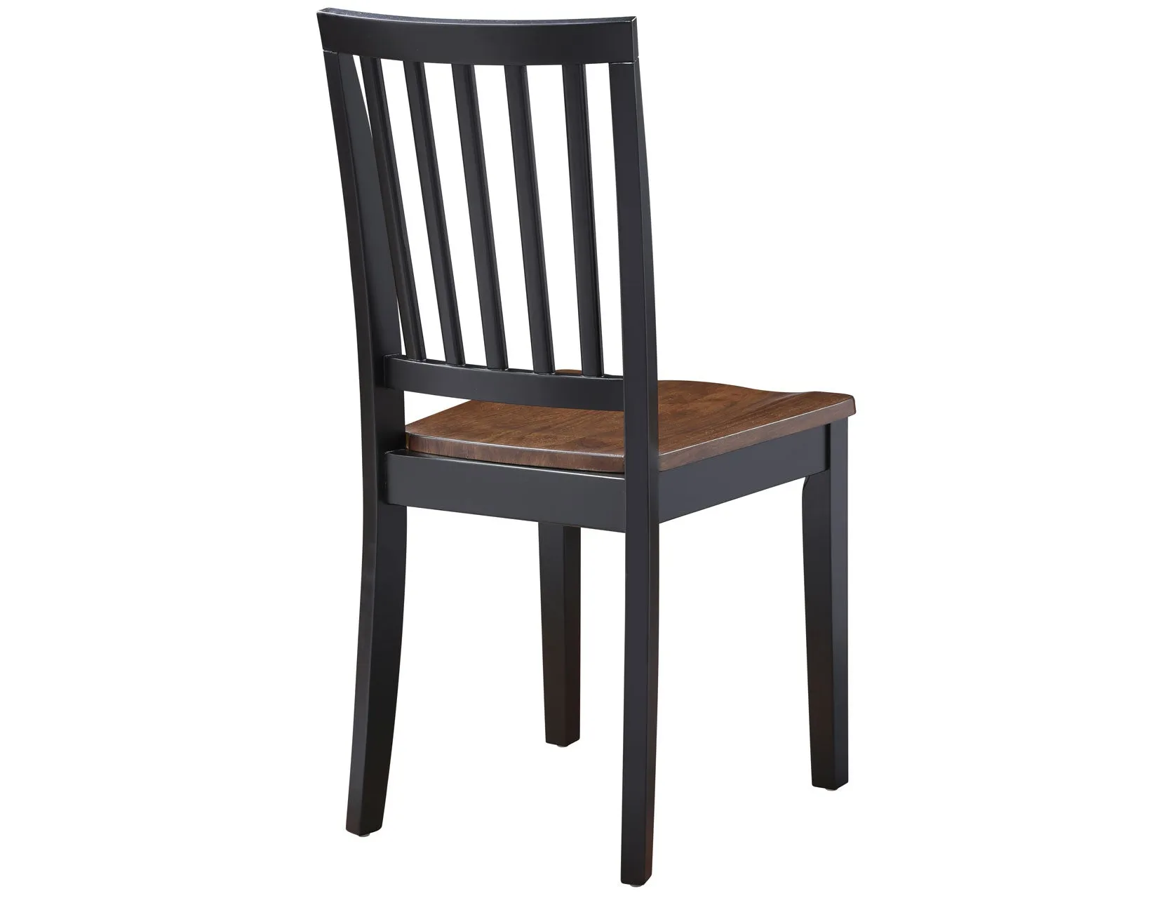 Joplin Walnut/Ebony Solid Wood Dining Chair, Set of 2 - Image 6