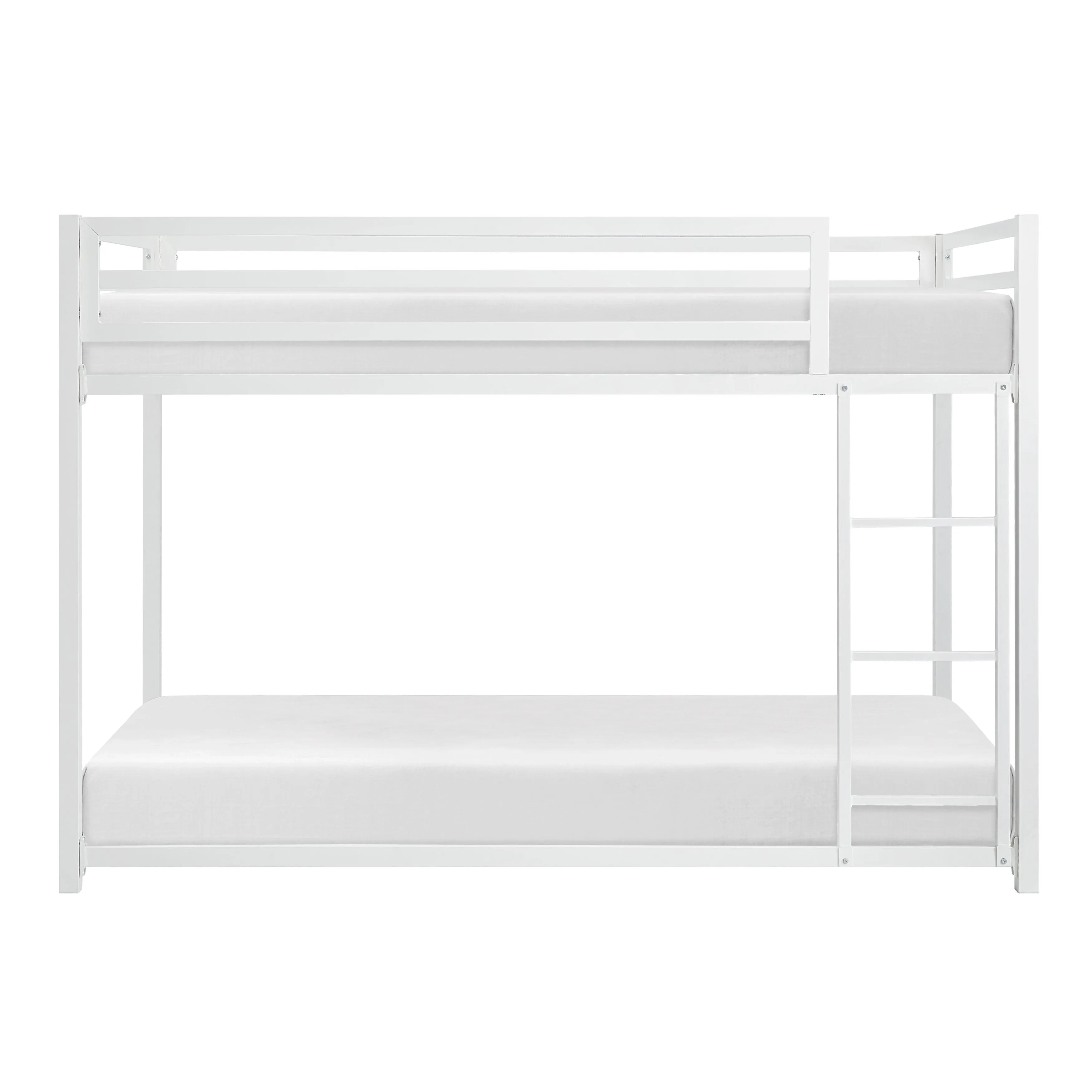 Jovie White Metal Twin/Twin Bunk Bed - Image 2