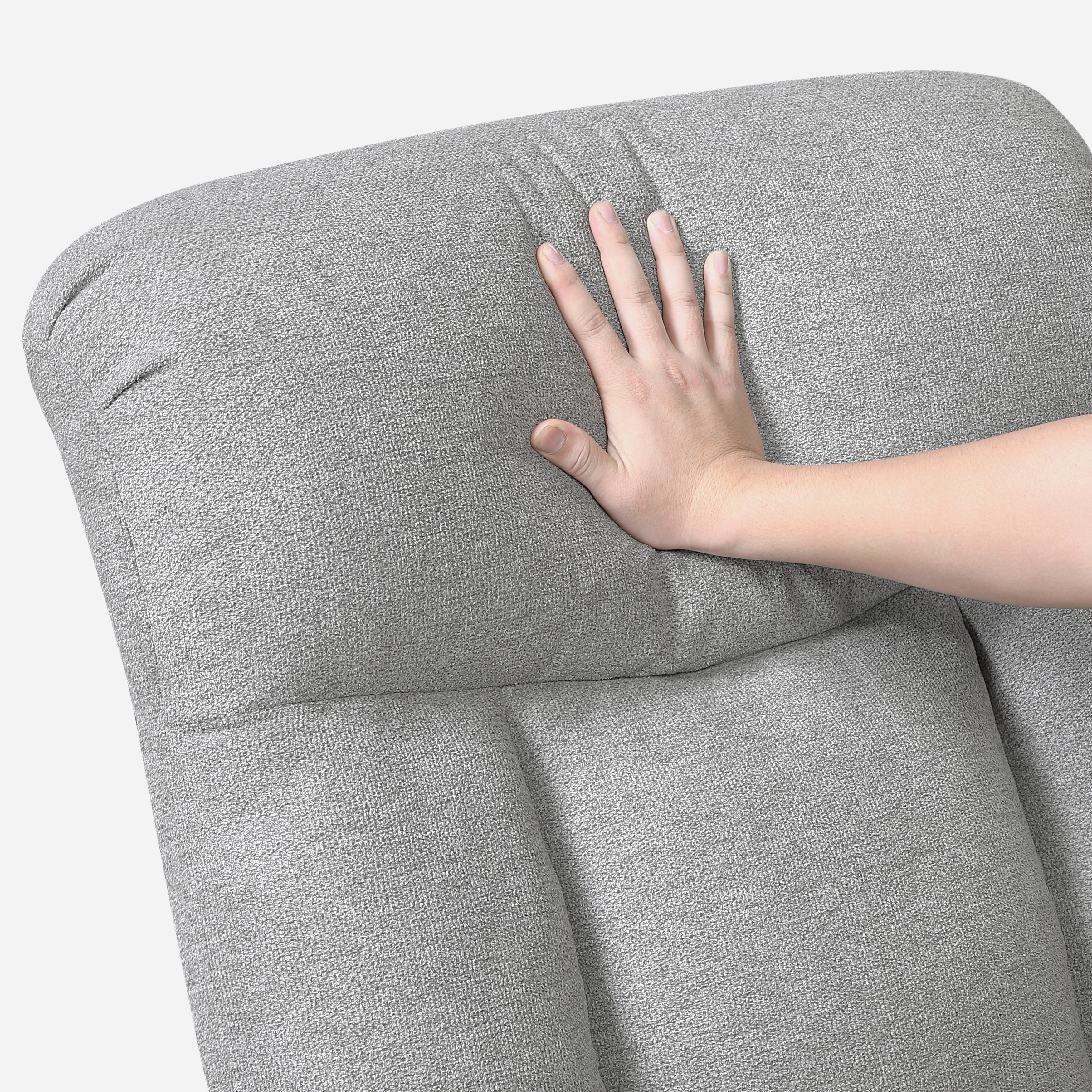 Jules Gray Double Reclining Love Seat - Image 5