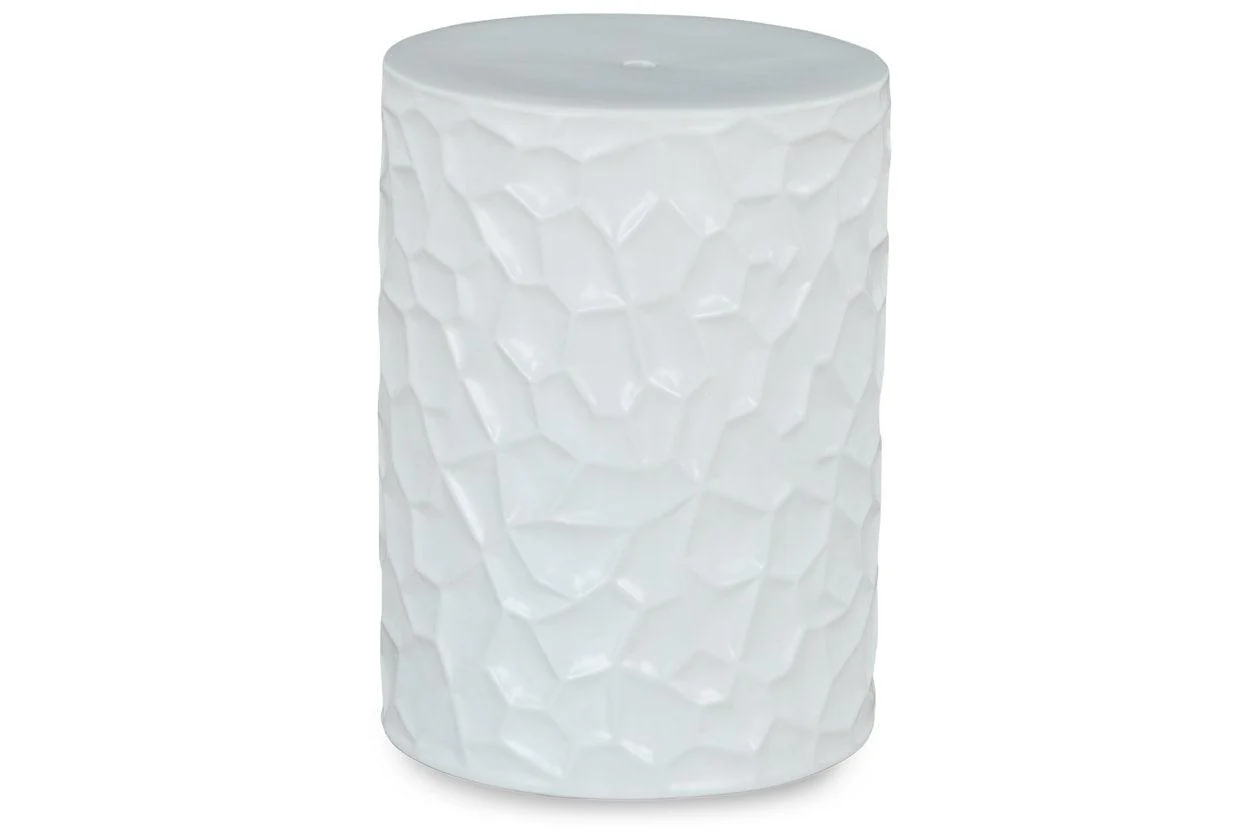 Jungrove White Stool - Image 2