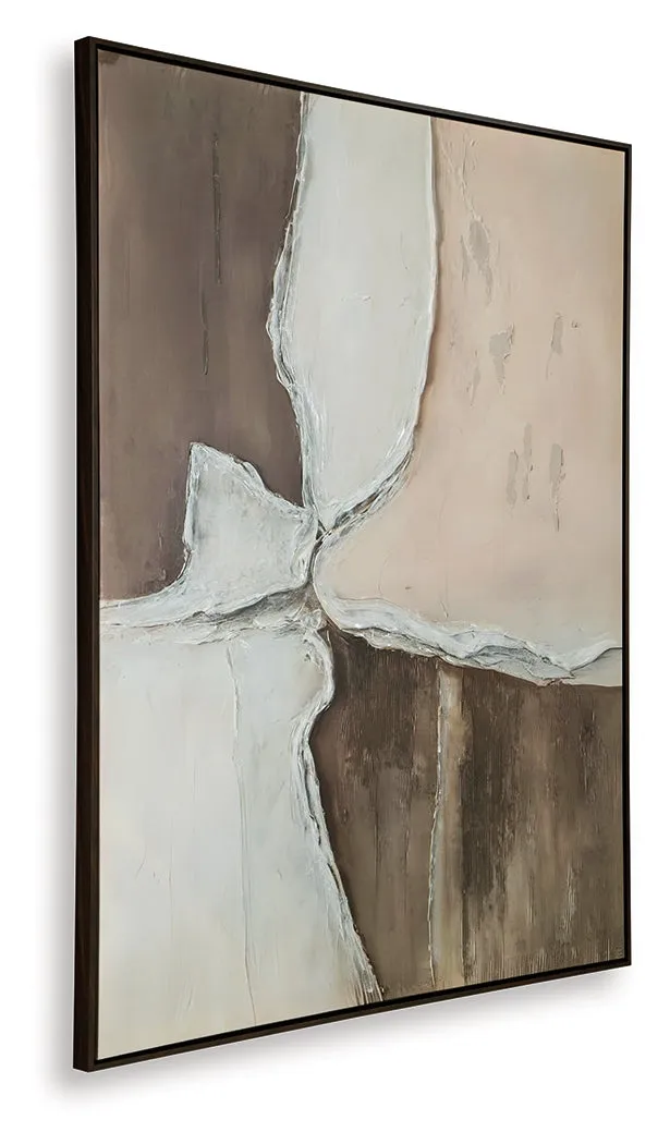 Junward Brown/Tan/White Wall Art - Image 3