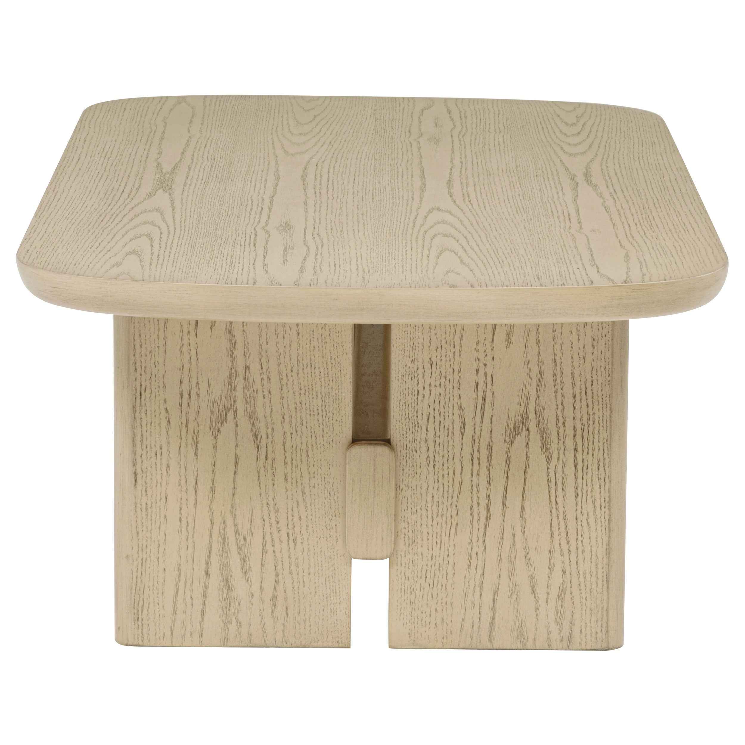 Kailani Beige Oak 3-piece Coastal Coffee and End Table Set - Image 9