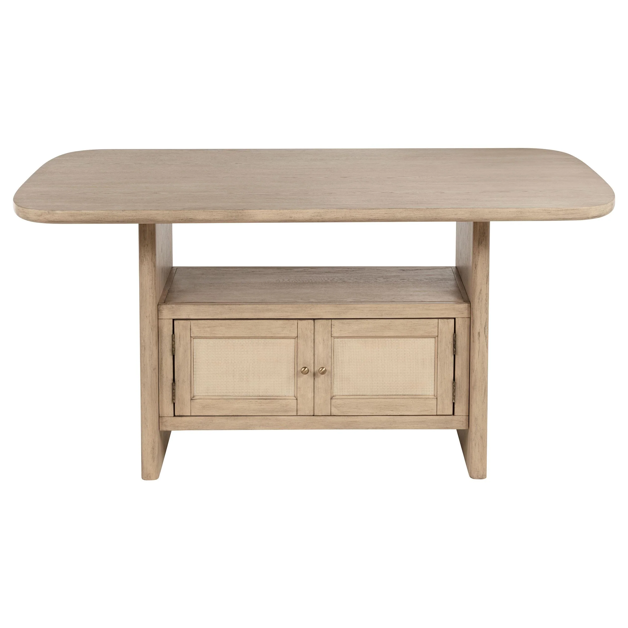 Kailani Beige Oak Counter Height Dining Set - Image 3