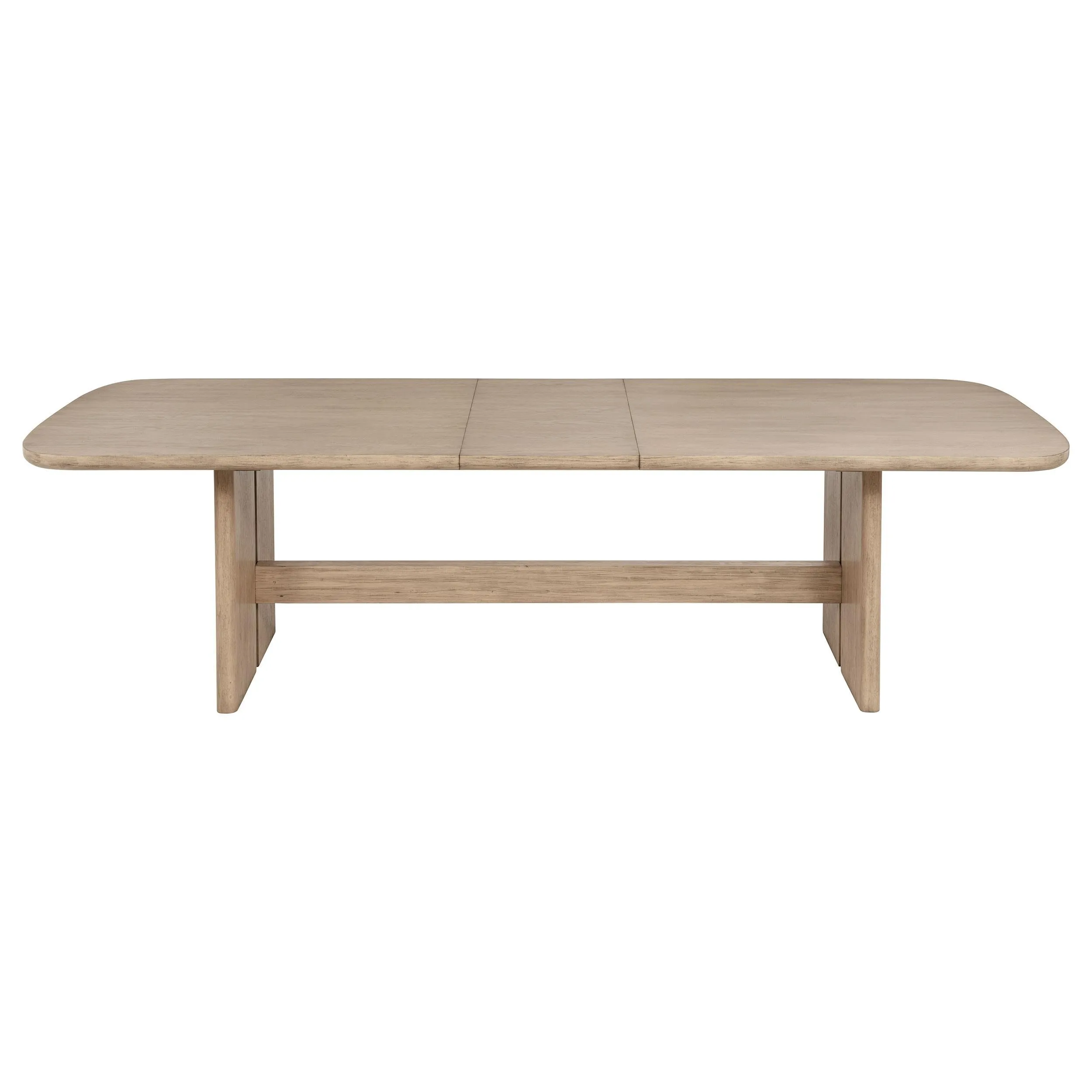 Kailani Beige Oak Rectangular Wood Dining Table - Image 5