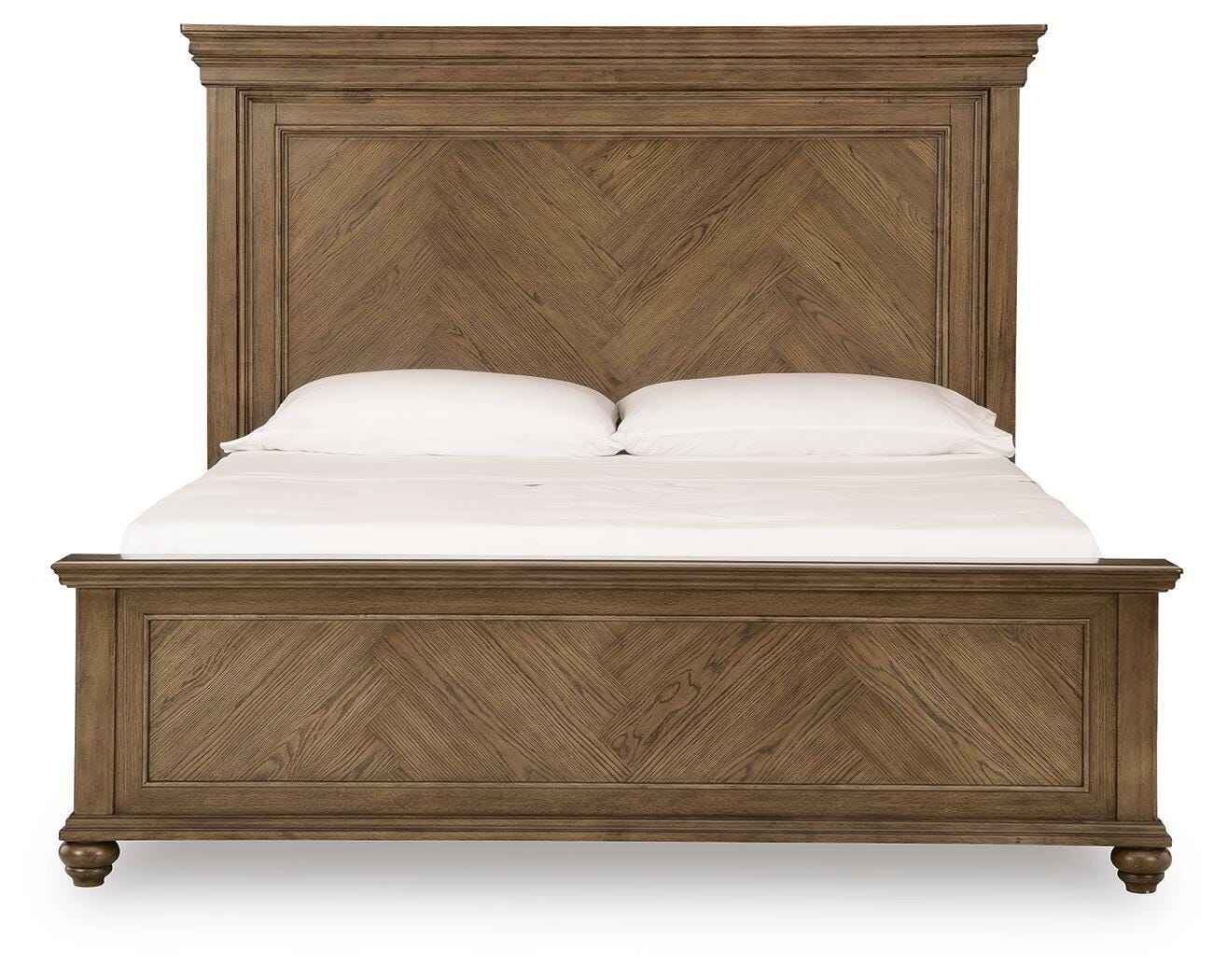 Karallin Medium Brown King Panel Bed - Image 3