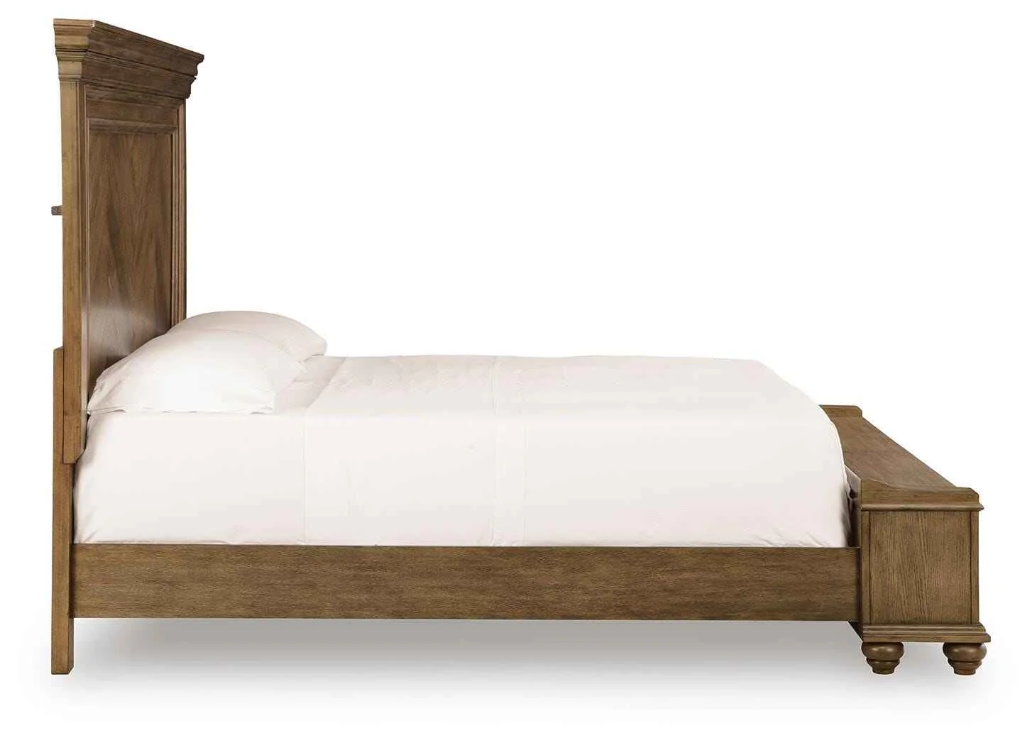 Karallin Medium Brown King Panel Storage Bed - Image 4