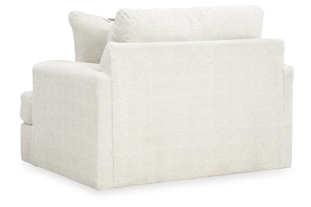 Karinne Linen Loveseat and Chair - Image 9