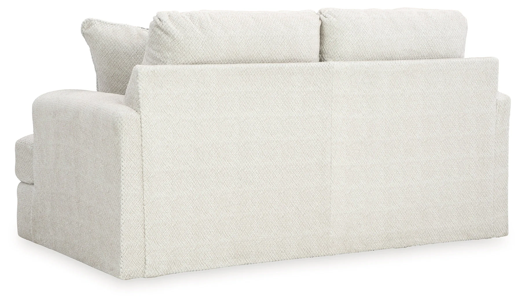 Karinne Linen Loveseat, Oversized Chair and Accent Ottoman - Image 8