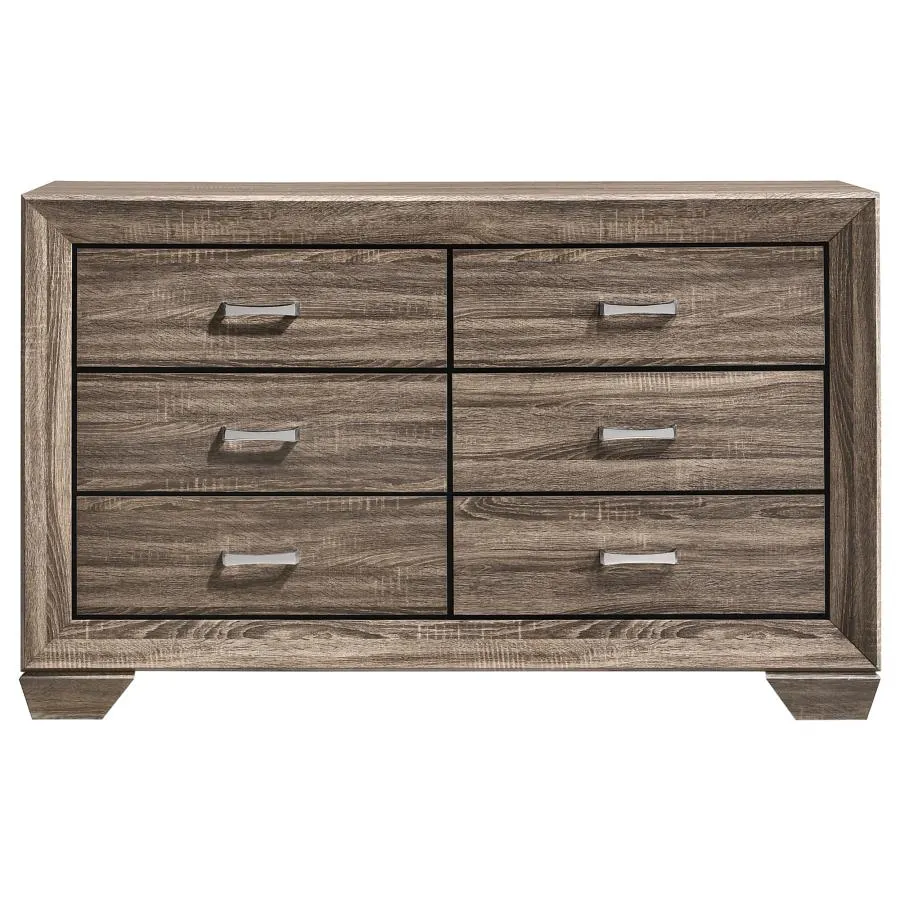 Kauffman 5-Piece Queen Bedroom Set with High Straight Headboard - Image 8