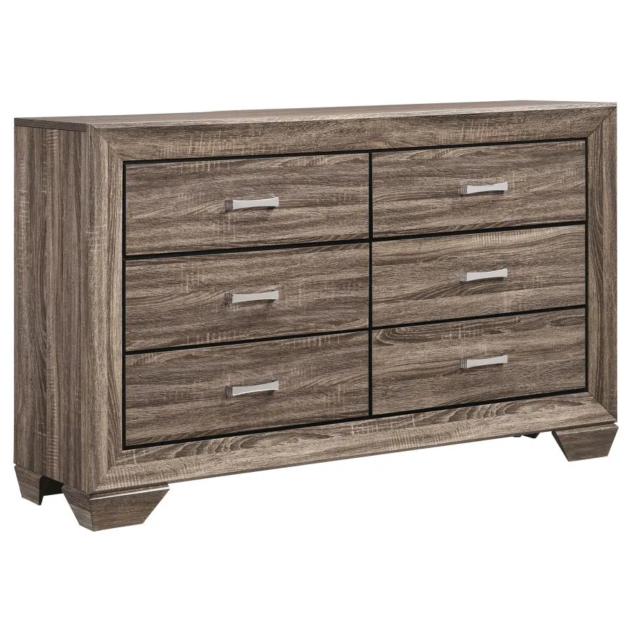 Kauffman 5-Piece Storage Queen Bedroom Set with High Straight Headboard - Image 7