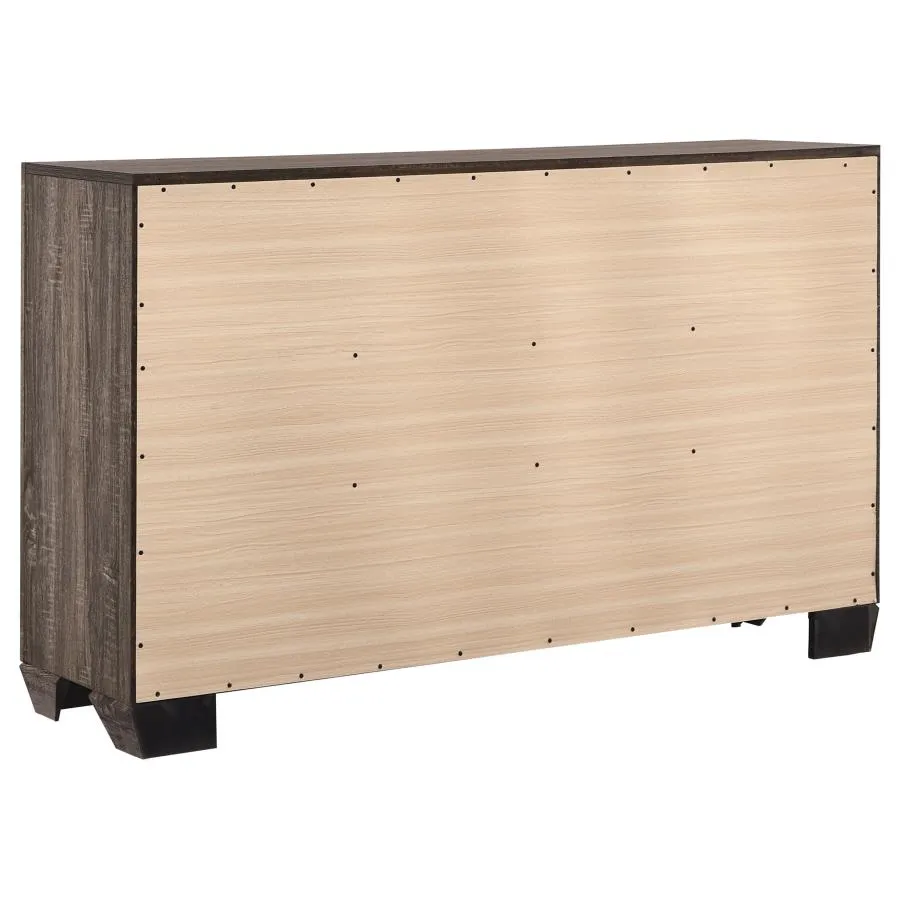 Kauffman 5-Piece Storage Queen Bedroom Set with High Straight Headboard - Image 9