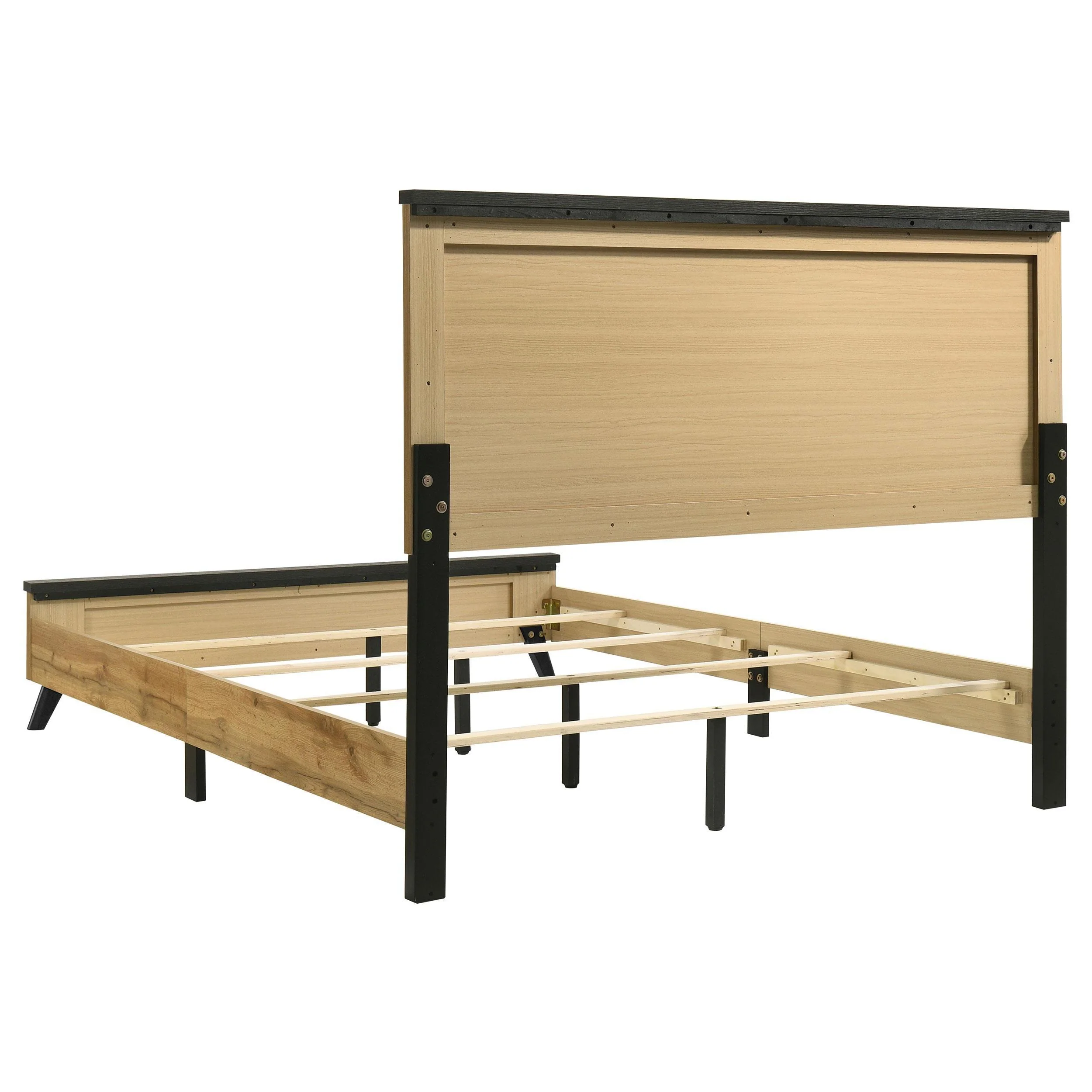 Kaywood Natural Pine 51-inch Full Panel Bed - Image 3