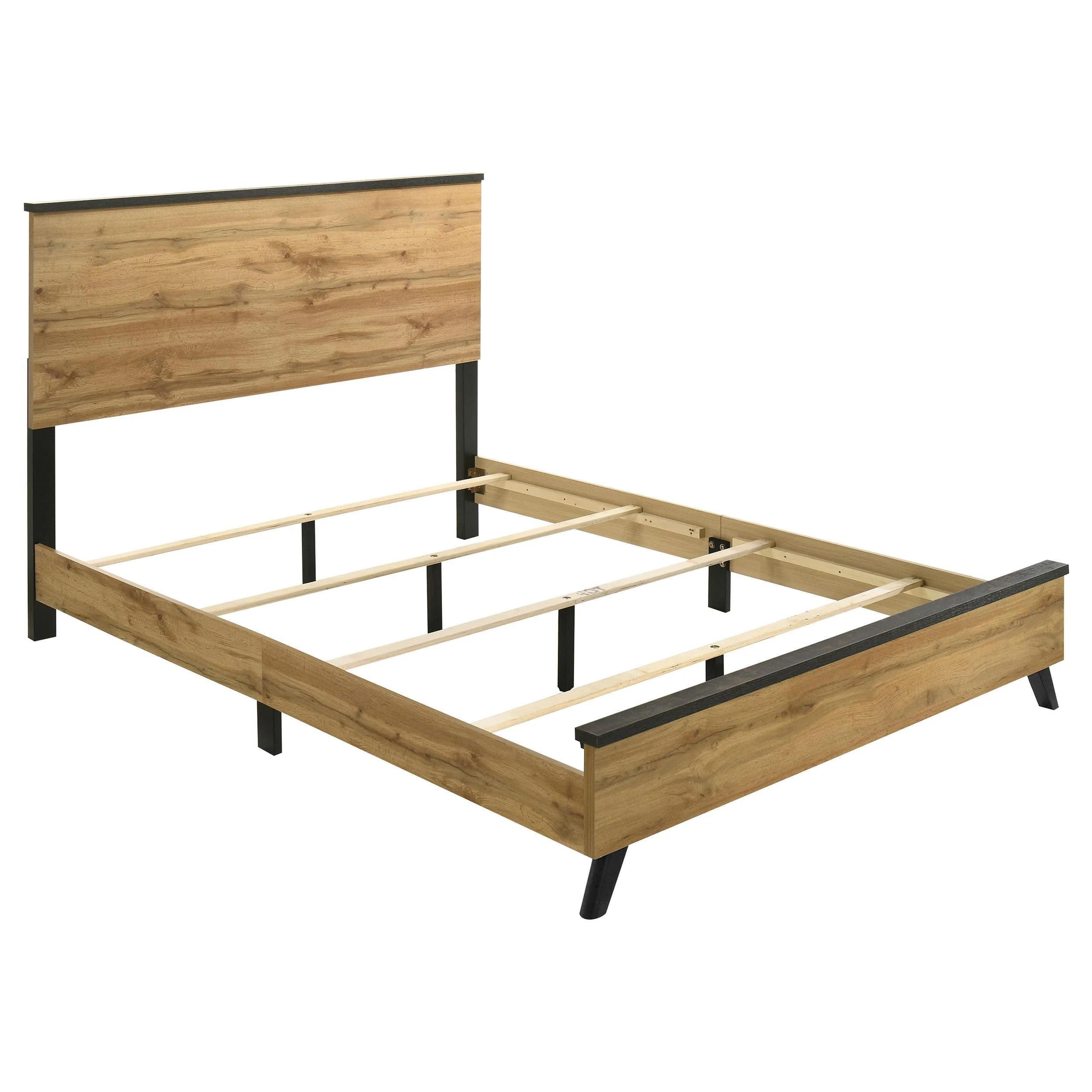Kaywood Natural Pine 51-inch Full Panel Bed - Image 9