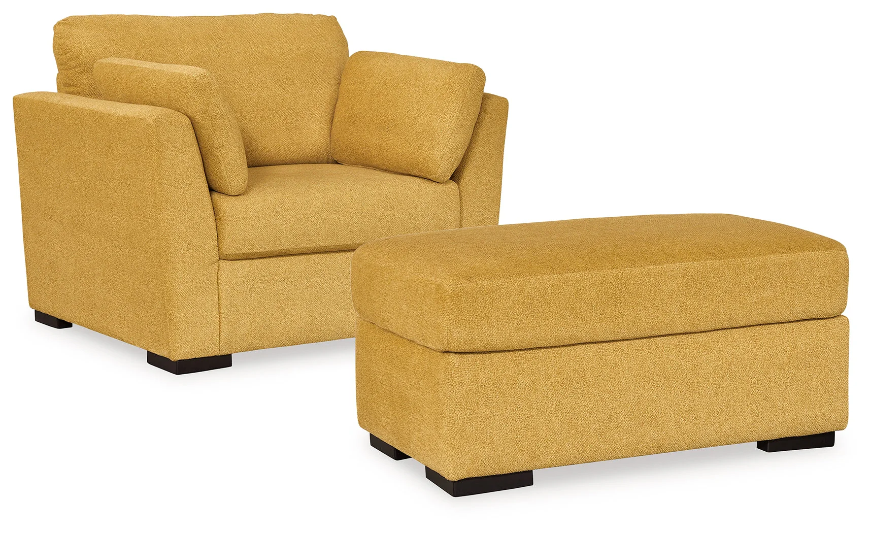 Keerwick Sunflower Sofa, Loveseat, Oversized Chair and Ottoman - Image 10