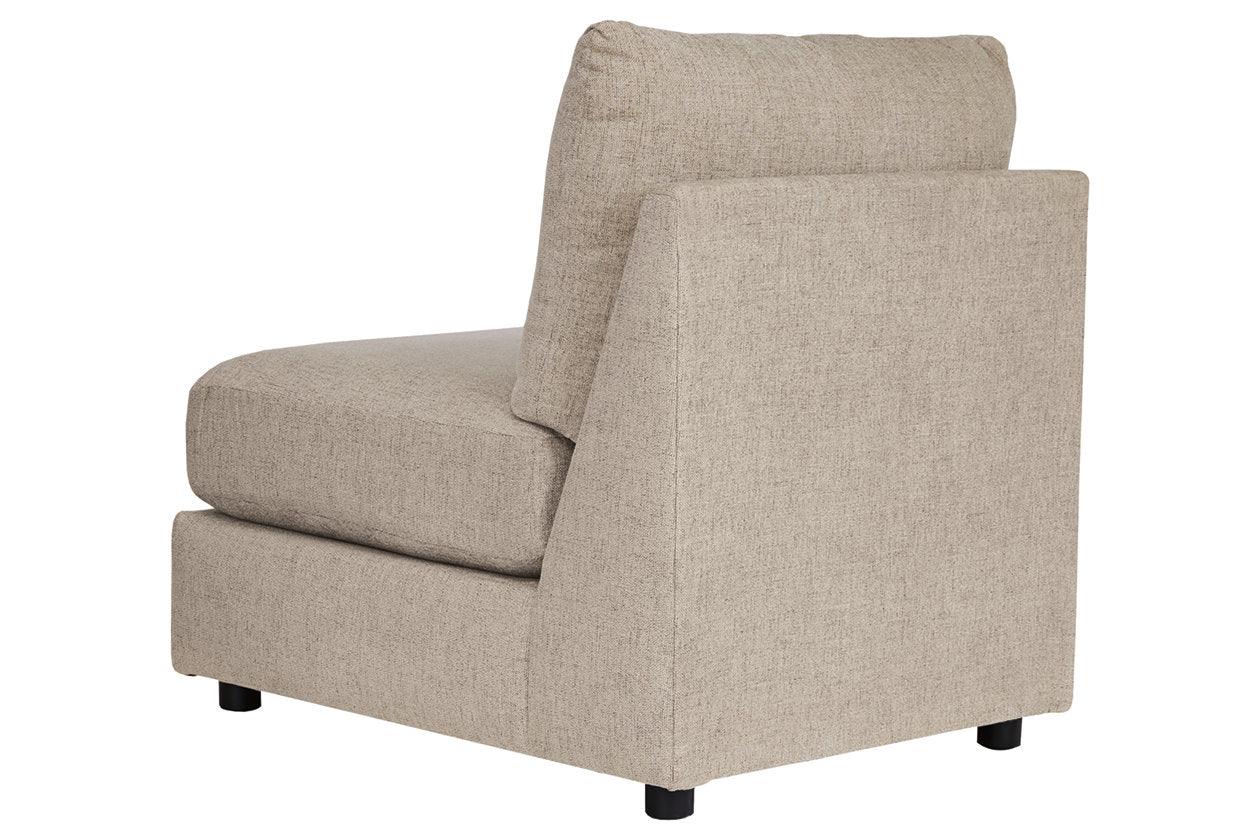 Kellway Bisque Armless Chair - Image 2