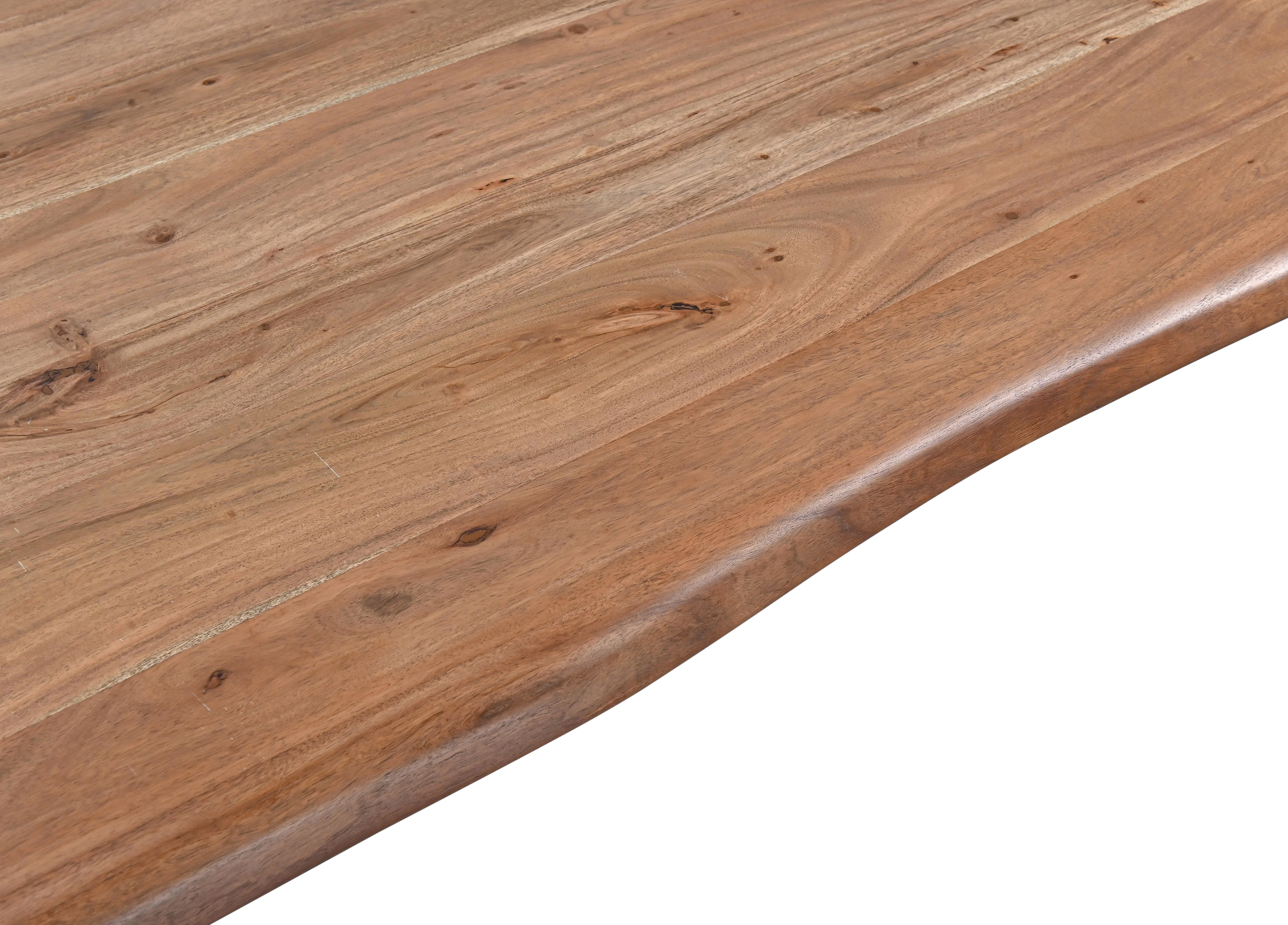 Kennedy 68" Dining Table in Smoked Acacia - Image 4