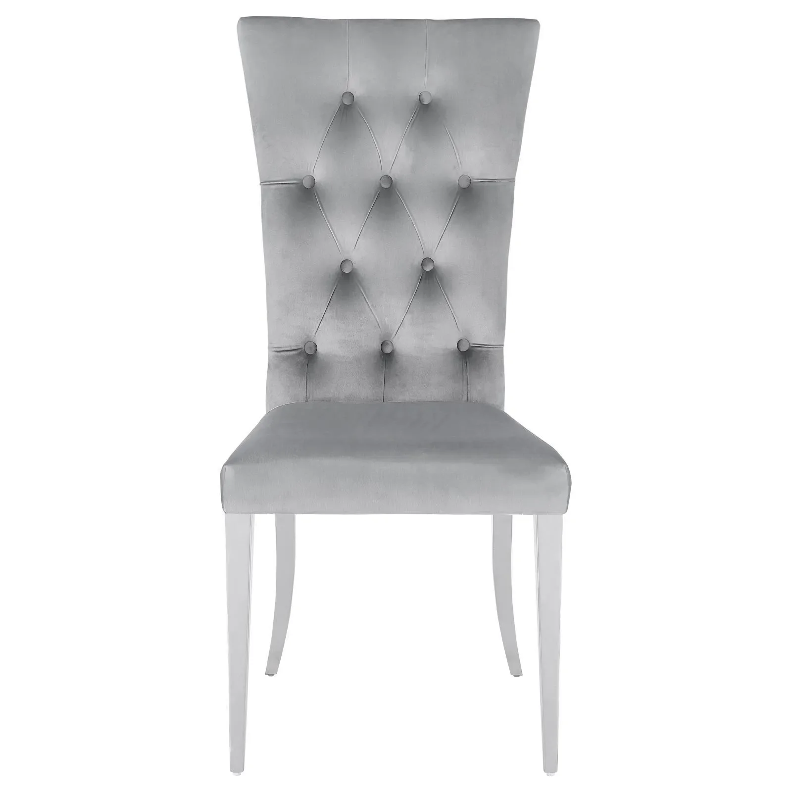 Kerwin Gray/Chrome 5-Piece Dining Set - Image 5