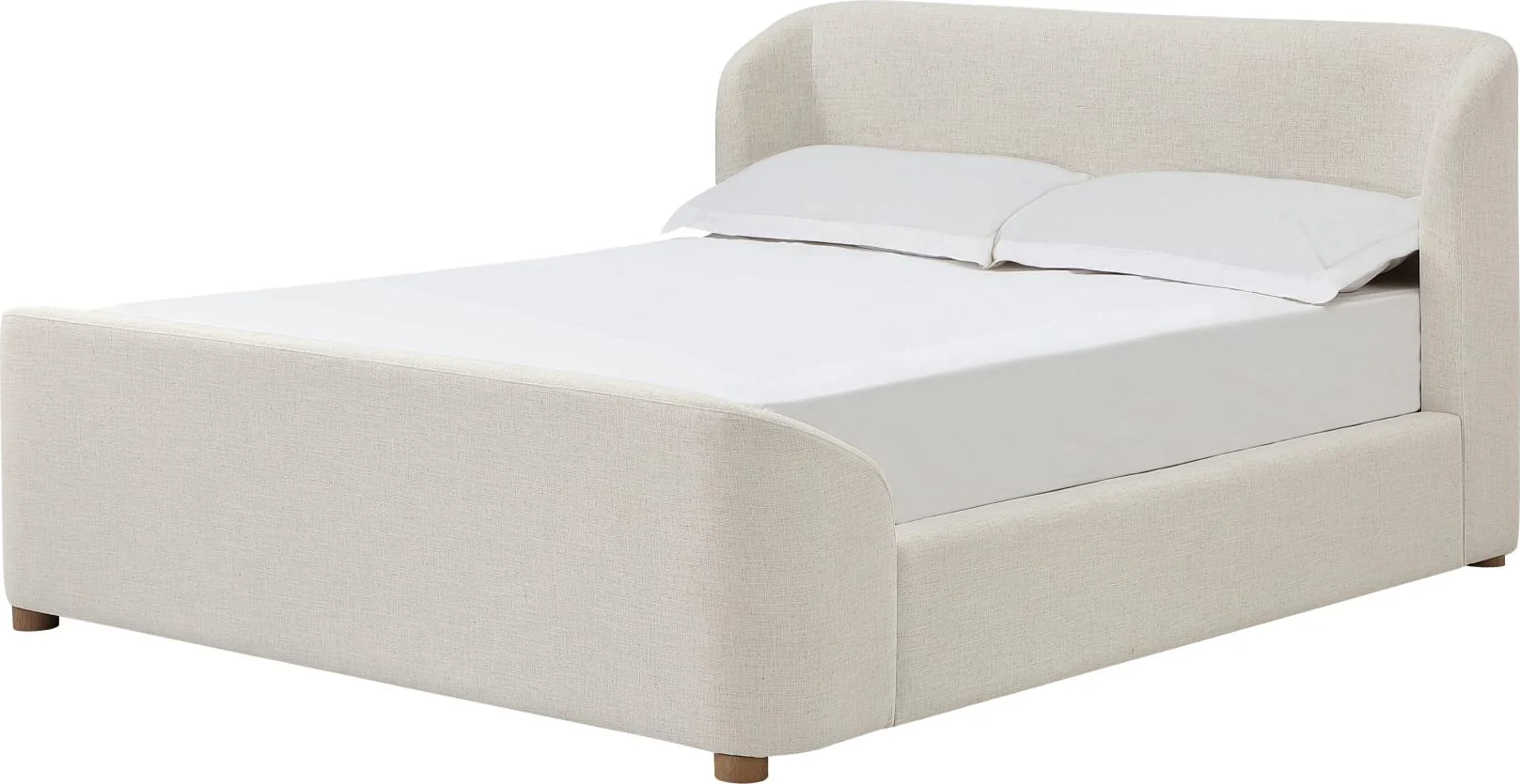 Kiki Whipped Honey Upholstered King Bed - Image 3