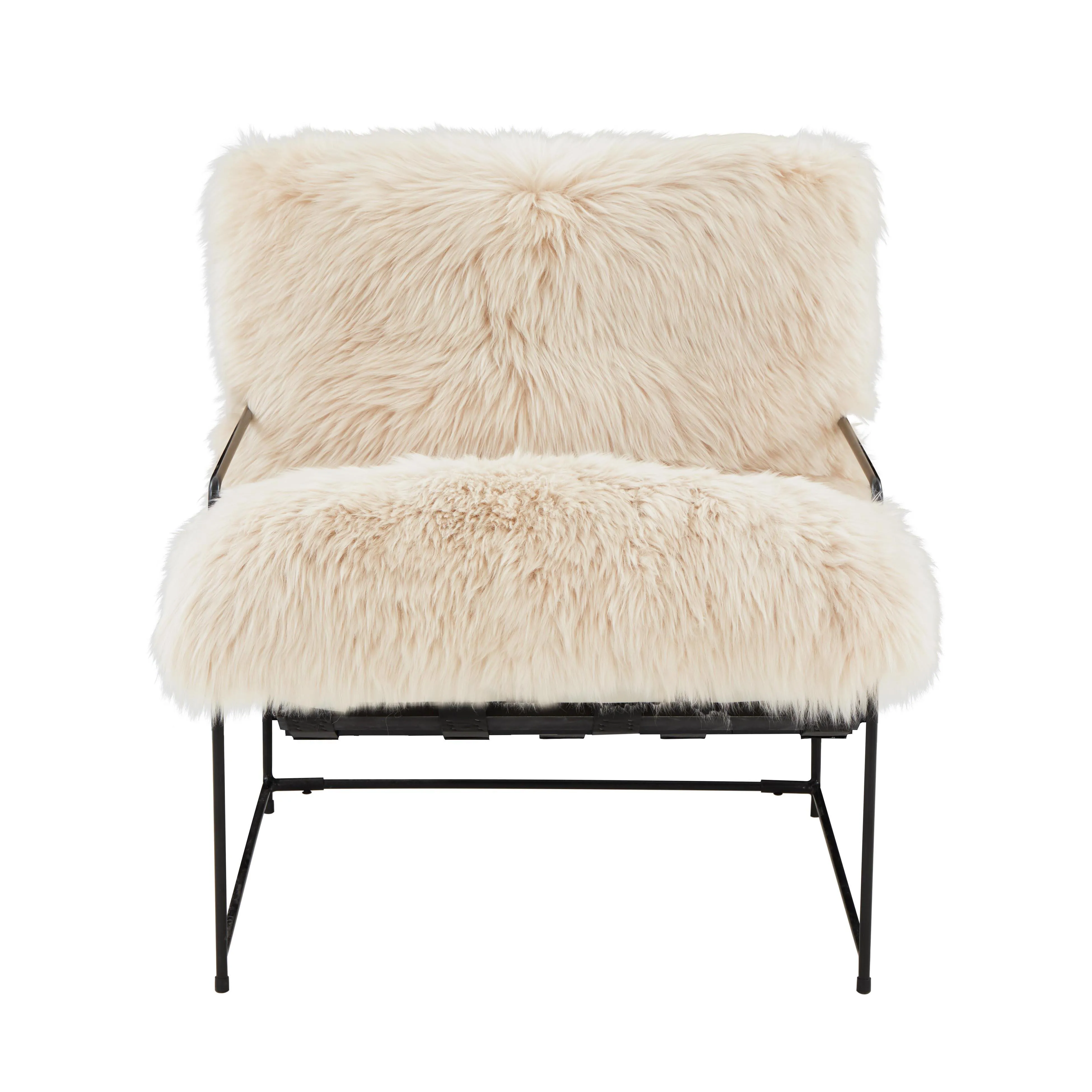 Kimi Genuine Sheepskin Accent Chair - Image 3