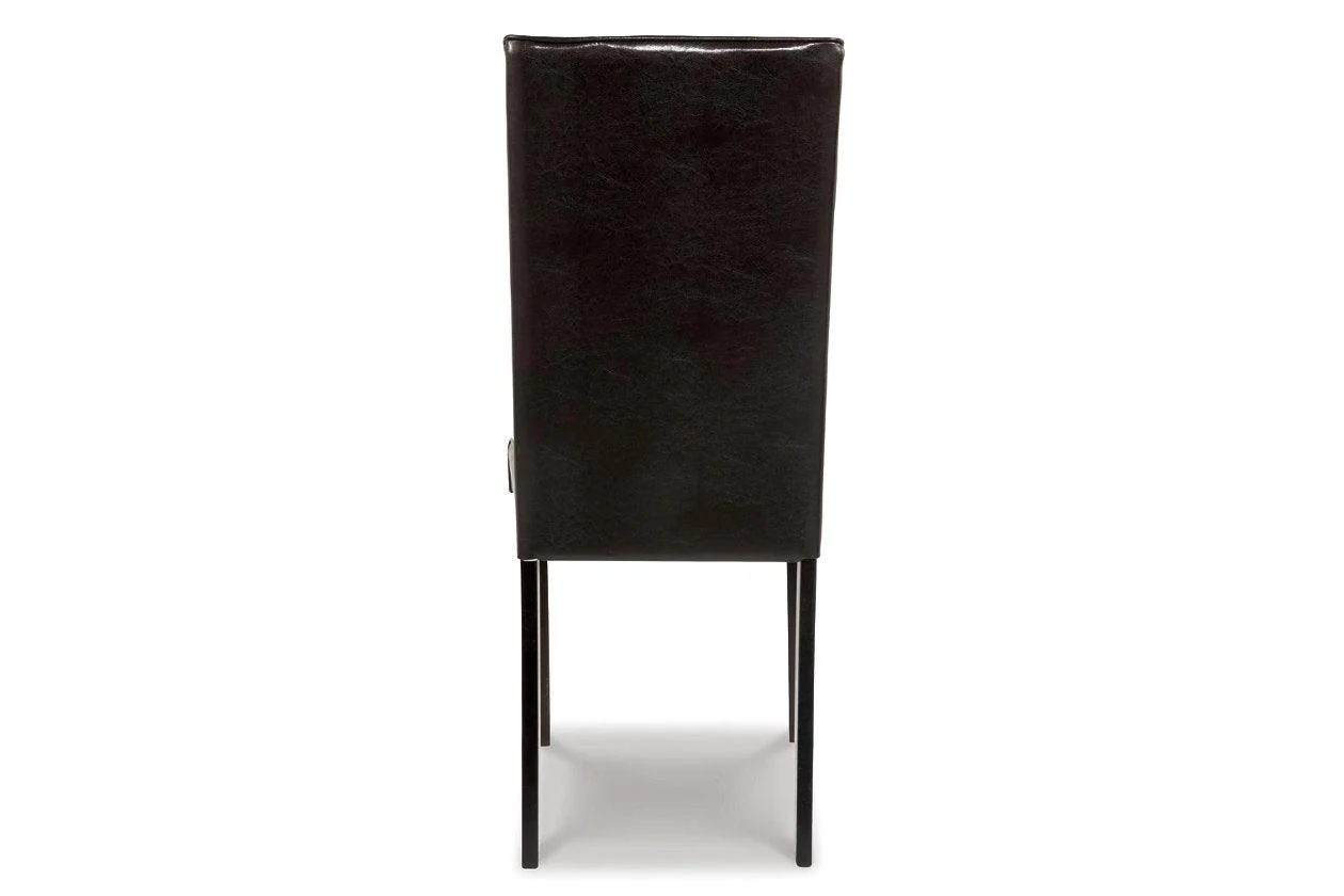 Kimonte Dark Brown Dining Chair, Set of 2 - Image 5