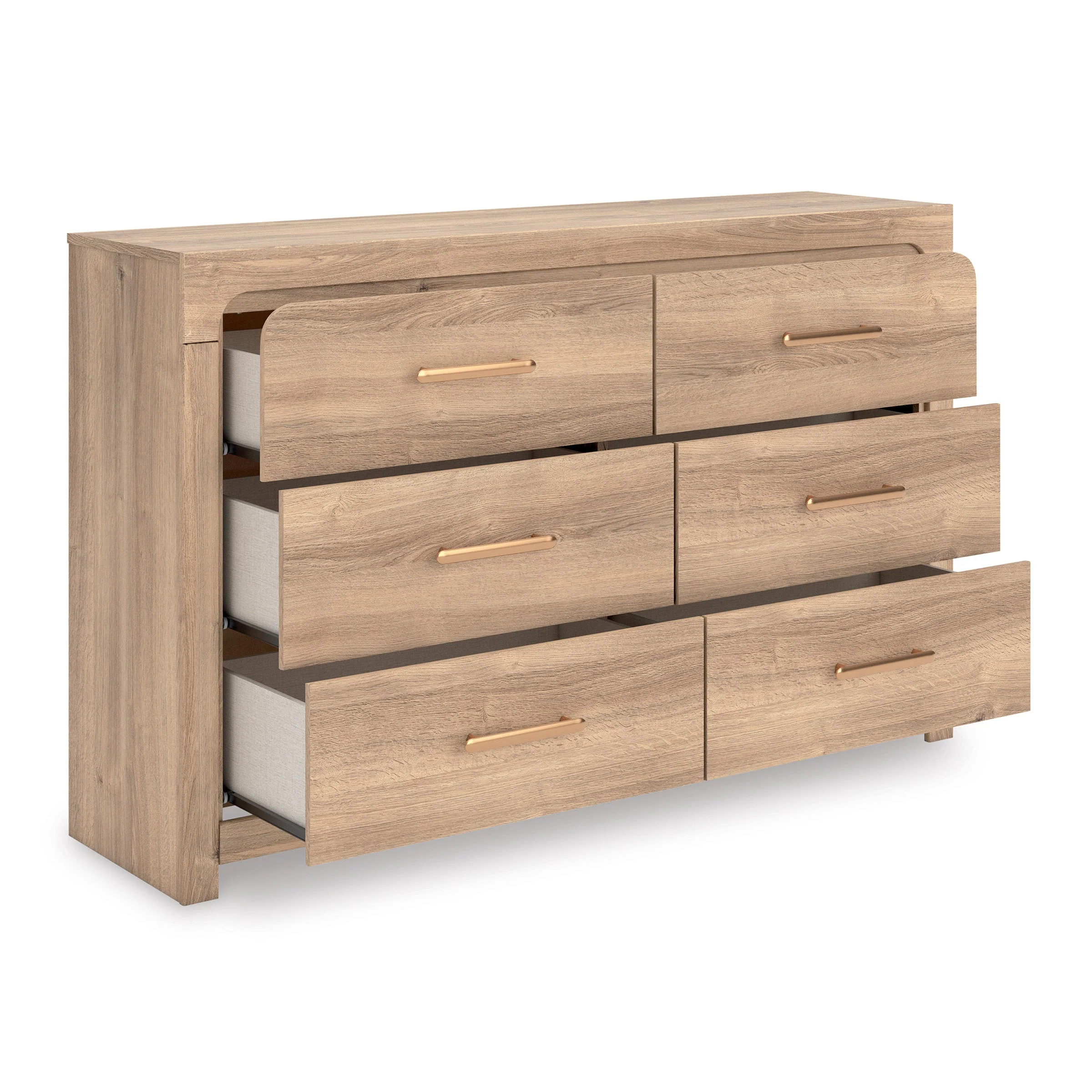 Kinlanni Tan Upholstered Panel Bedroom Set - Image 18