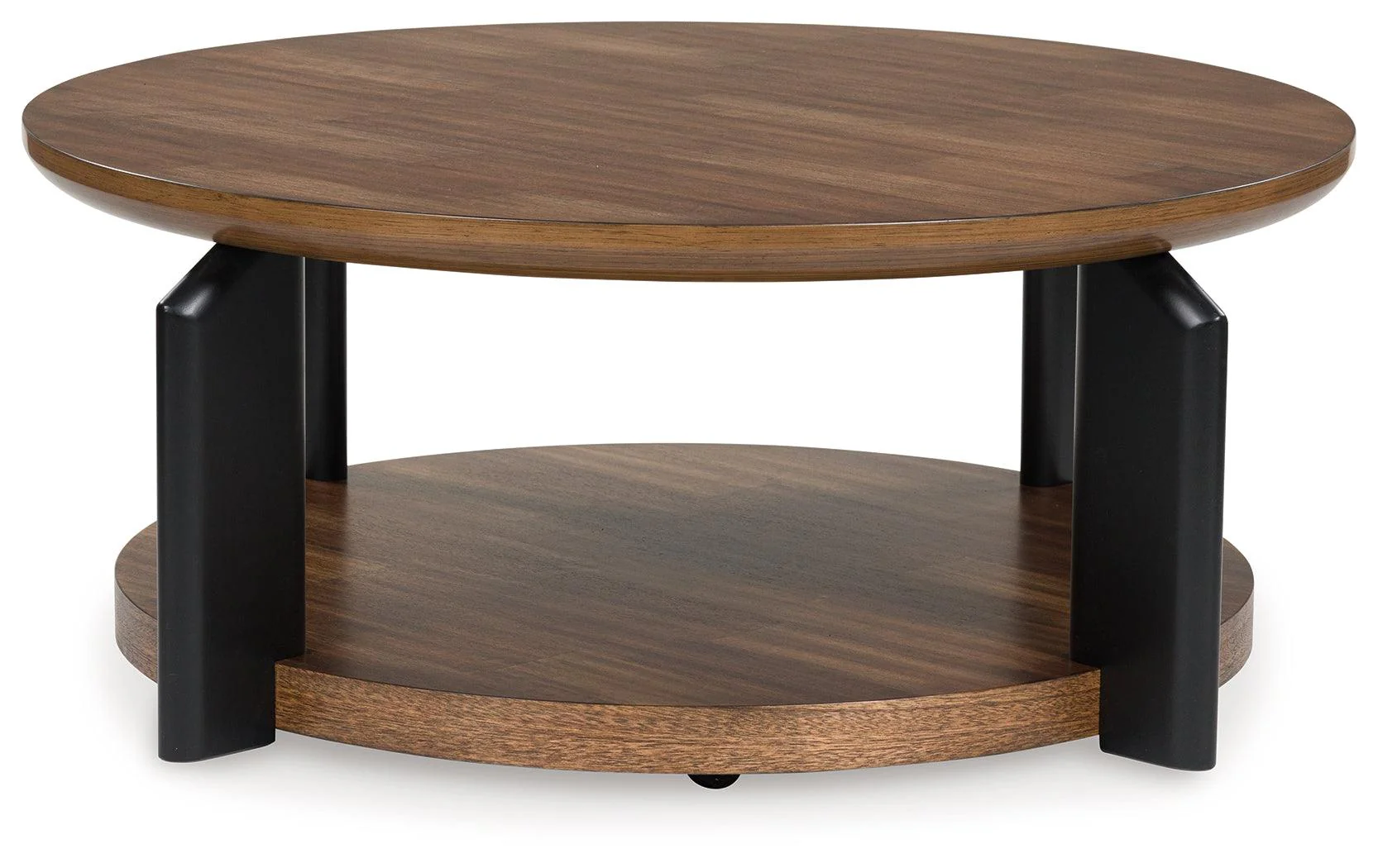 Kraeburn Brown/Black Coffee Table - Image 2