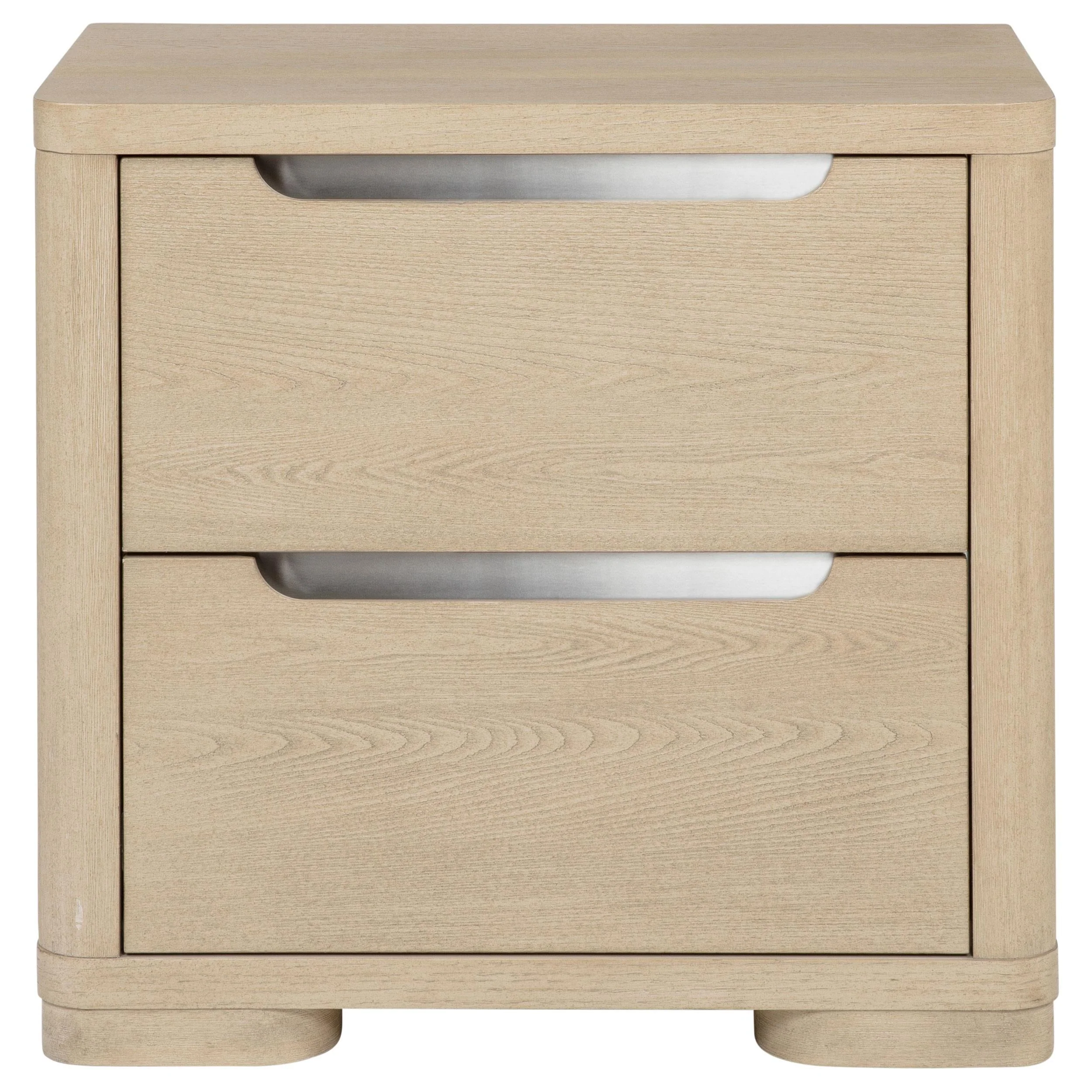 Ladera Light Elm 2-Drawer Nightstand - Image 3