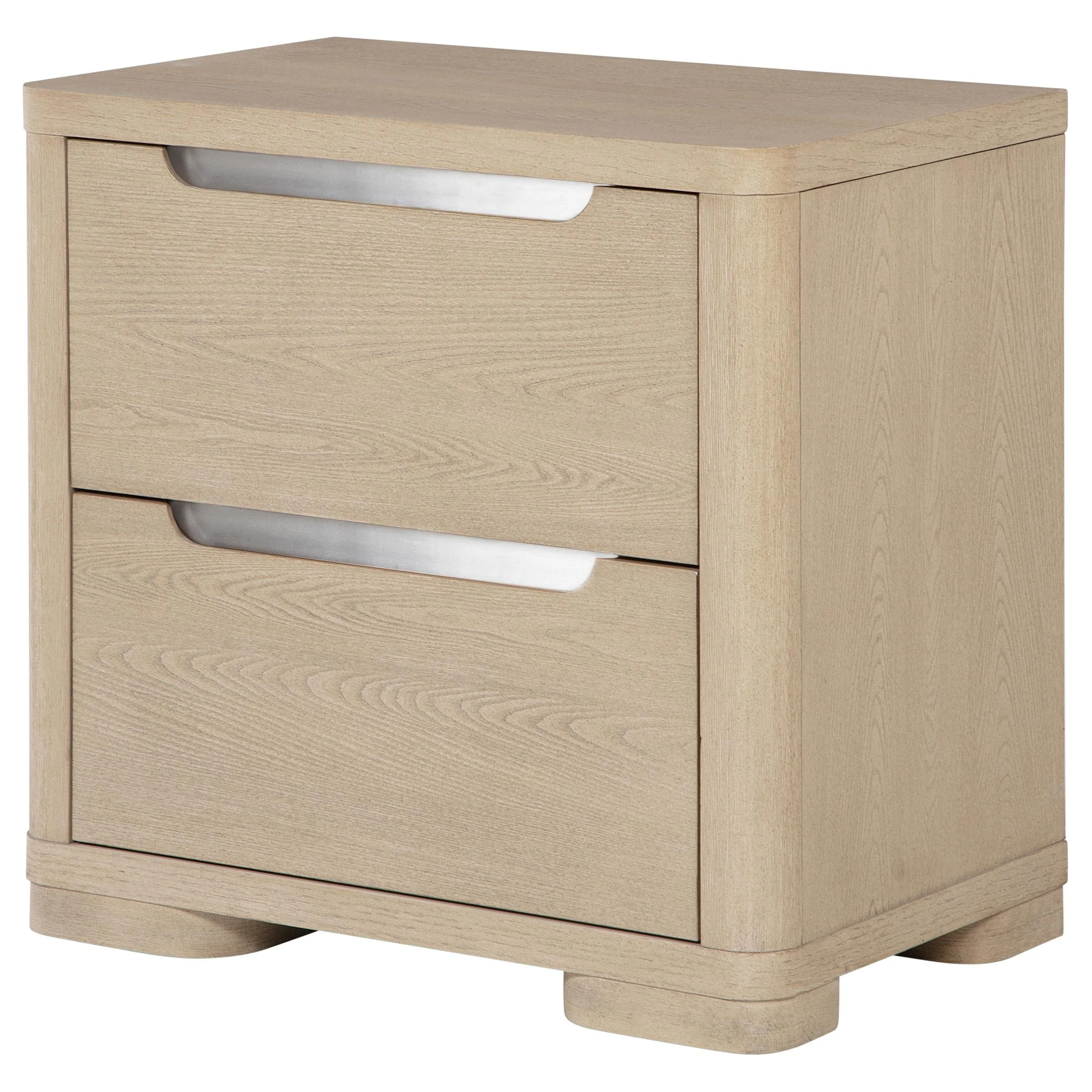 Ladera Light Elm 2-Drawer Nightstand - Image 4
