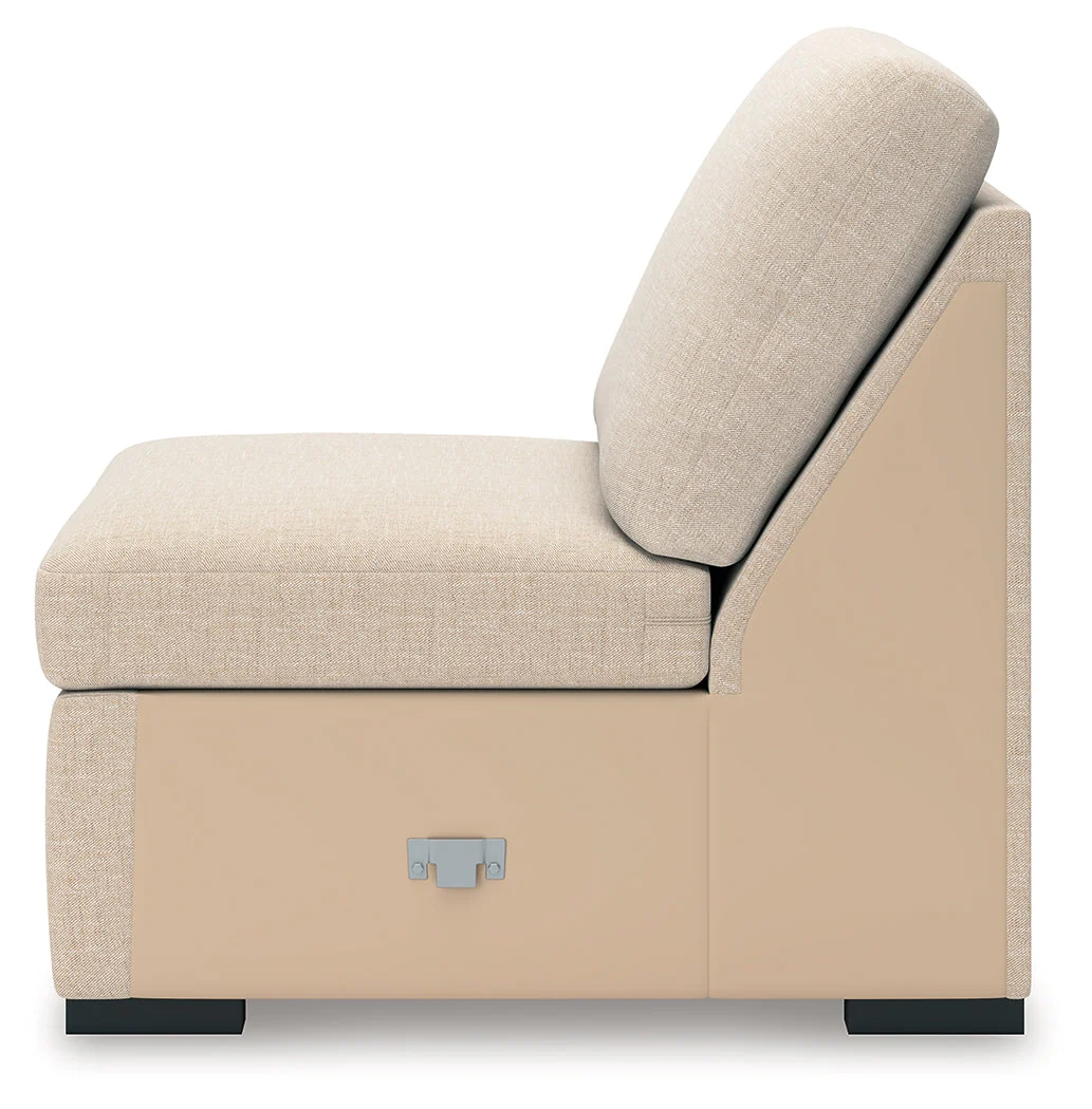 LadyMae Twill Armless Chair - Image 5