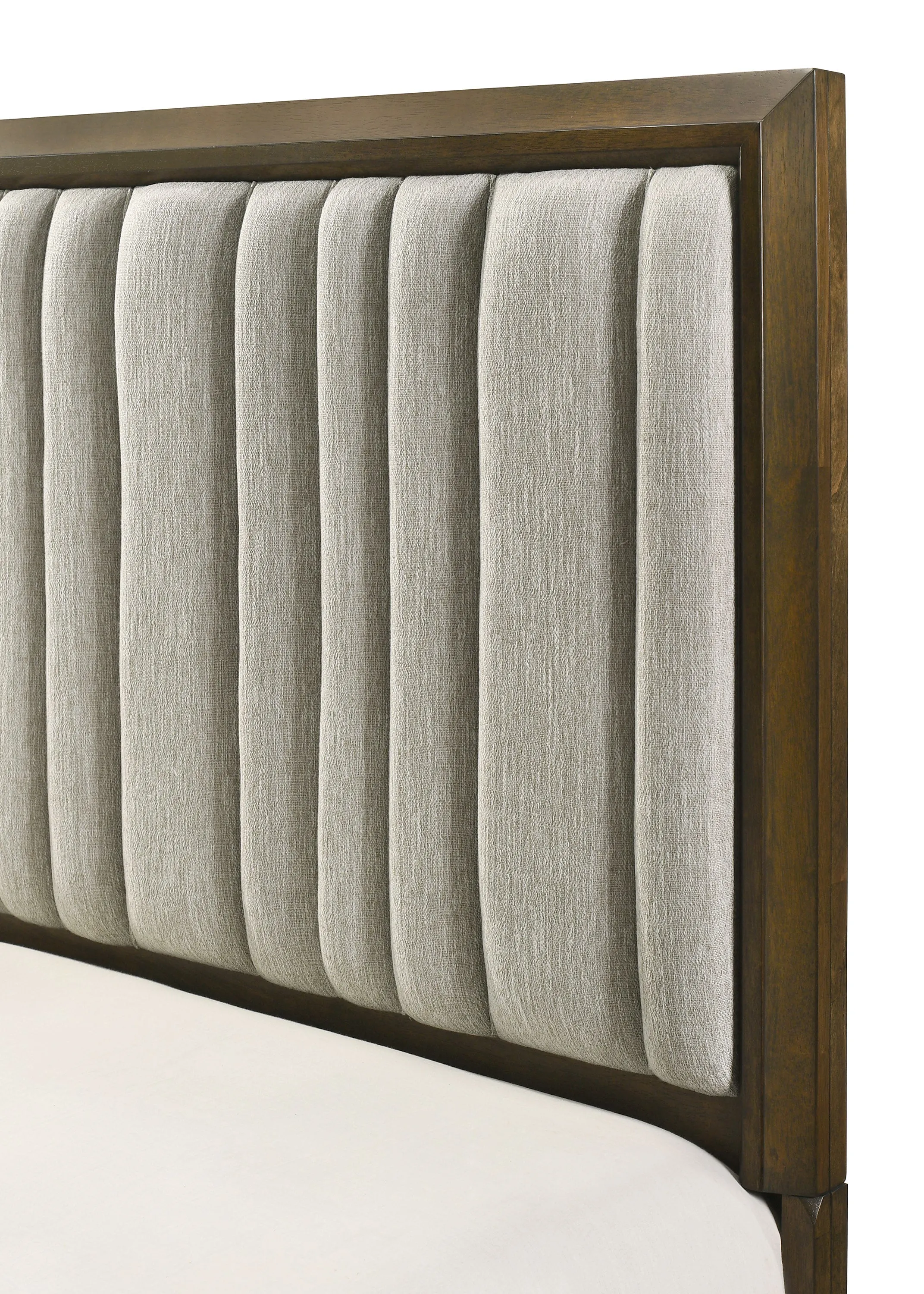 Lakecrest Brown King Panel Bed - Image 3