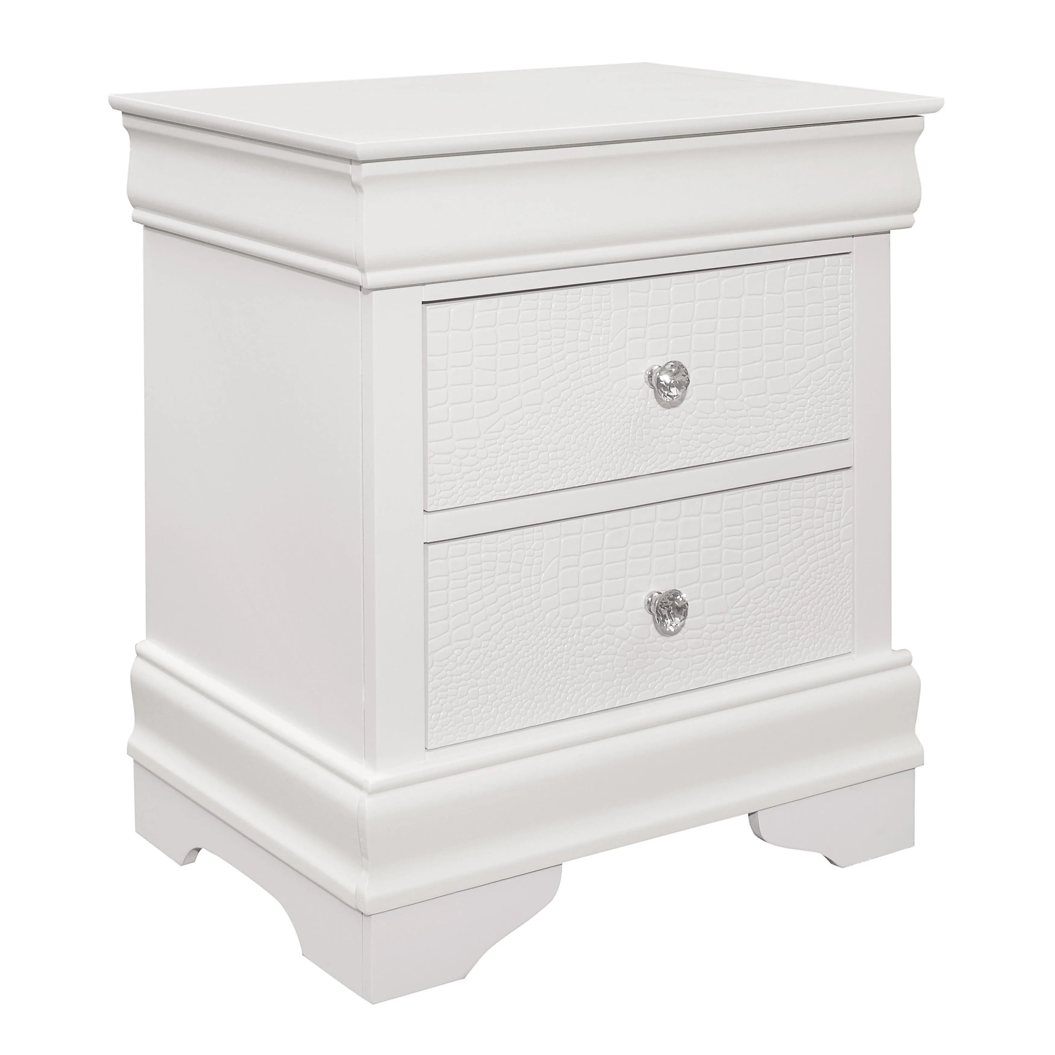 Lana White LED Upholstered Panel Youth Bedroom Set - Image 5