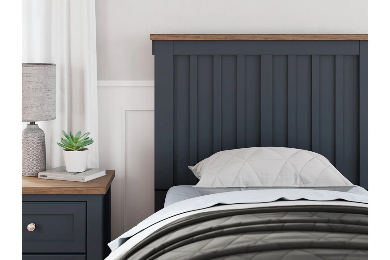 Landocken Brown/Blue Youth Panel Bedroom Set - Image 3