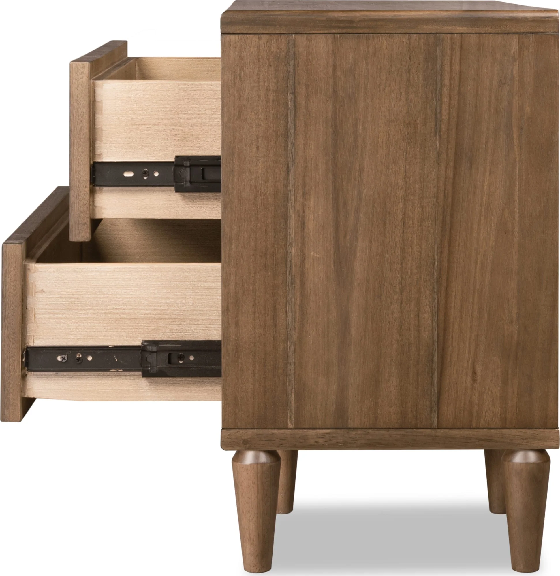Langley Autumn Forest Two Drawer Nightstand w/CM - Image 4