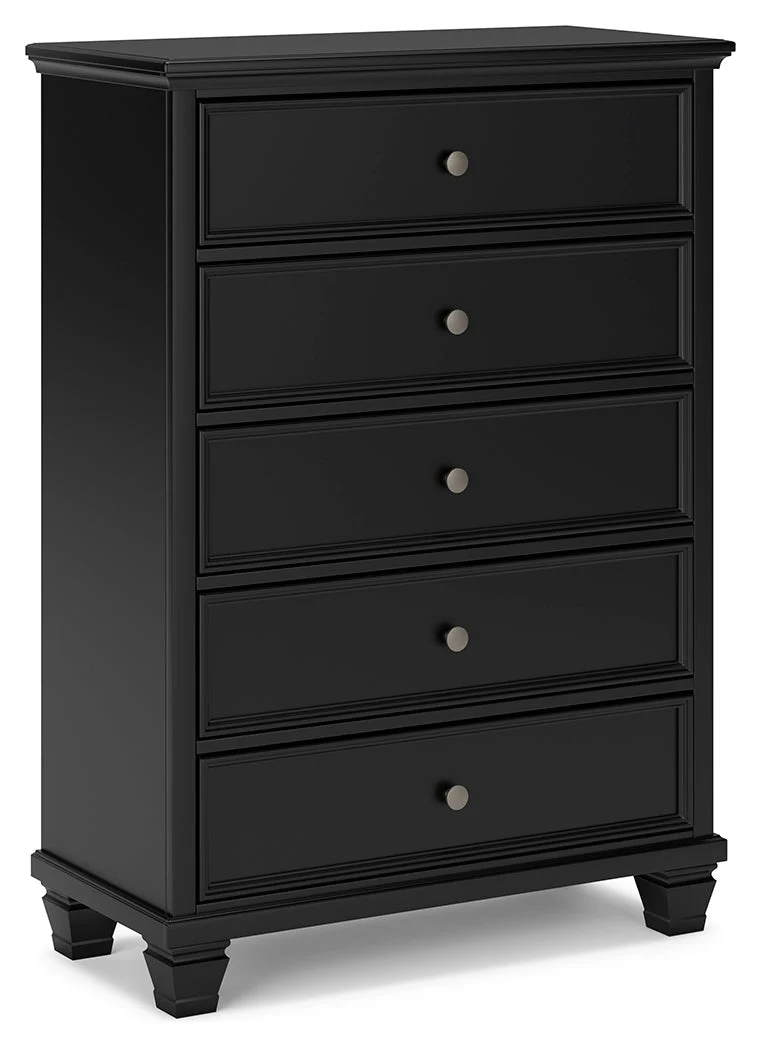 Lanolee Black Panel Bedroom Set - Image 18