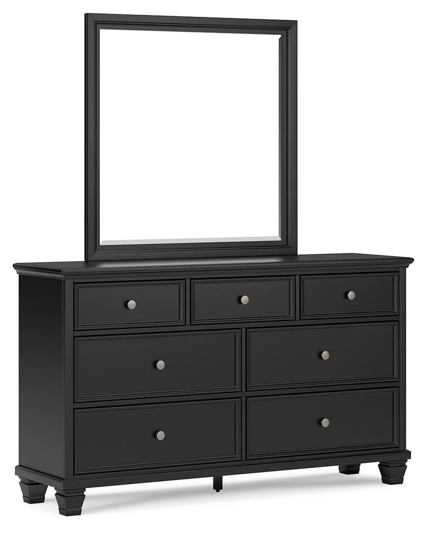 Lanolee Black Panel Bedroom Set - Image 29