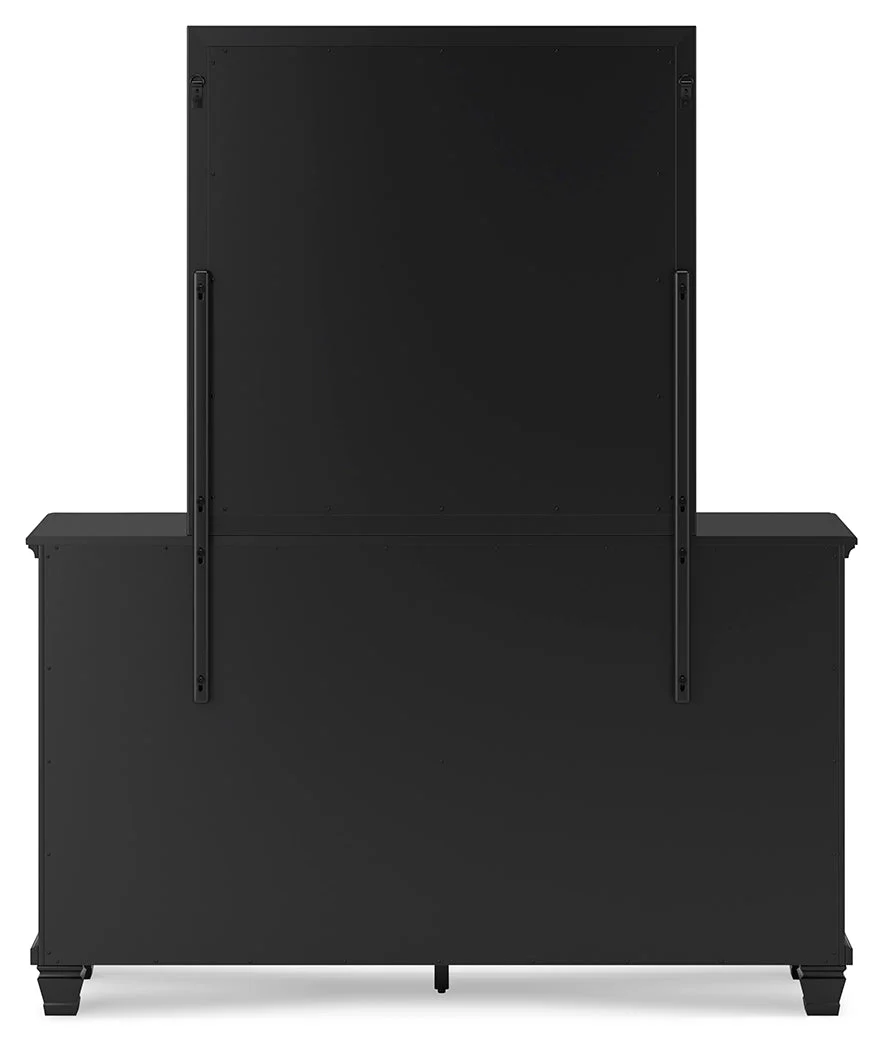 Lanolee Black Panel Bedroom Set - Image 31
